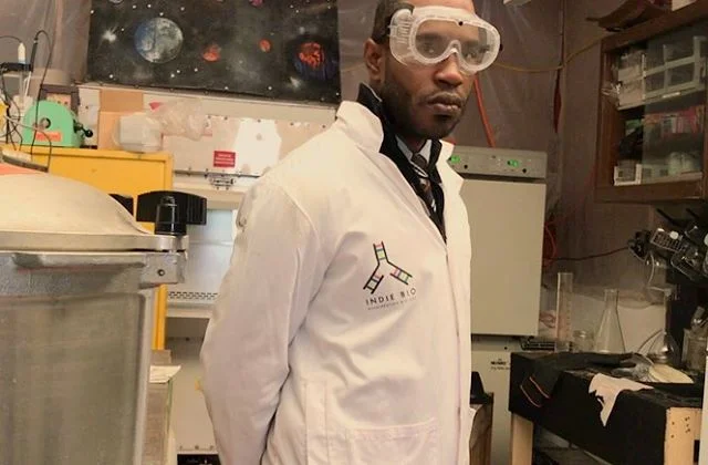 Our Founder Jo&euml;l Meeks-Matouś @thePsyence at our Richmond, Virginia facility!  Our latest prototype nears completion! #IndieLab #TMMindustries #Librecycle #tech #scientist #alchemist #startup #laboratory #instagood #instagram #instadaily #STEM #