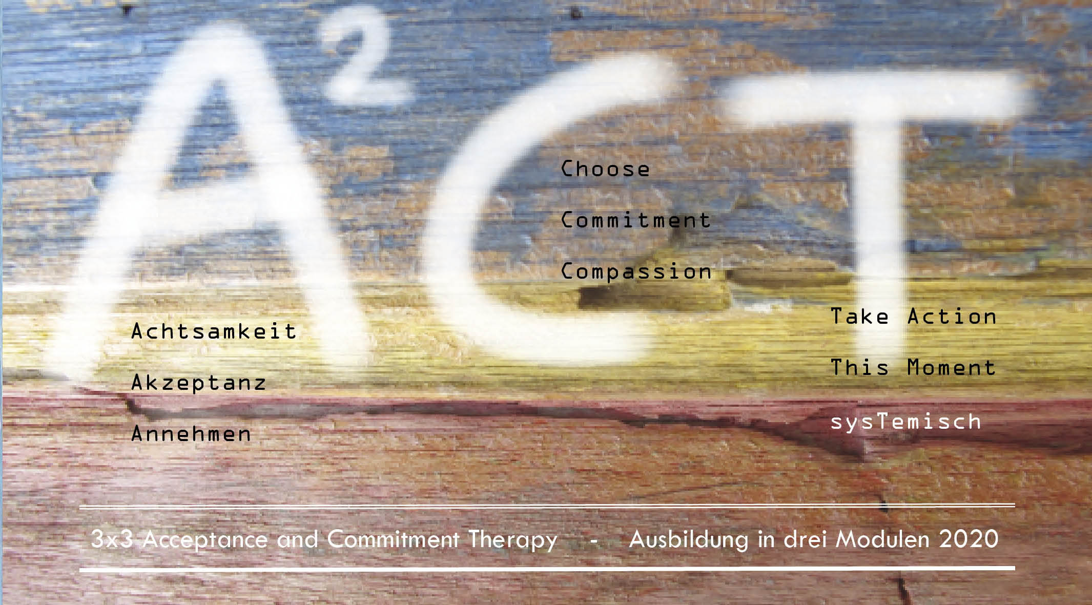 3x3 ACT systemisch - Akzeptanz- und Commitmenttherapie 