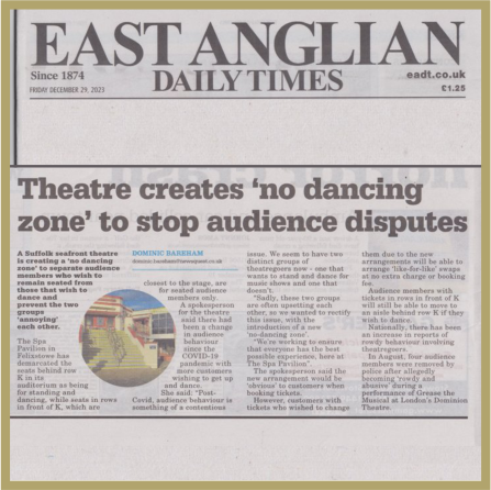 29/12/24: EADT ARTICLE