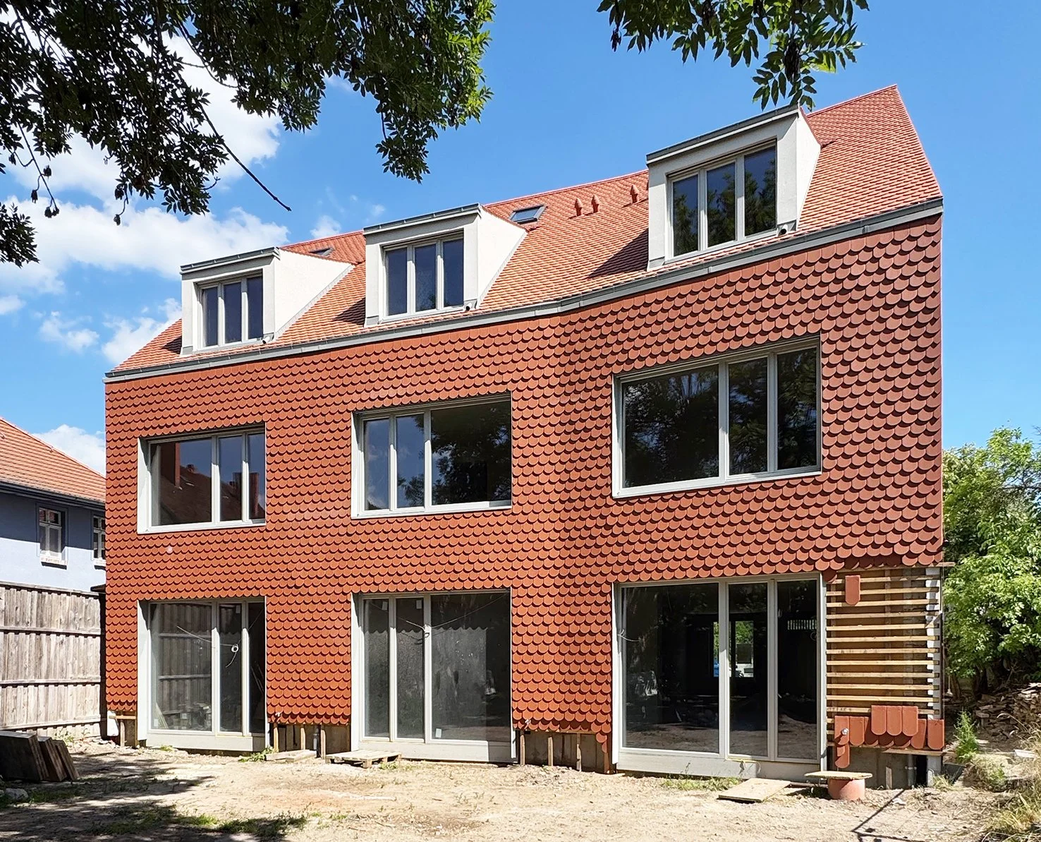 Gartenfassade
