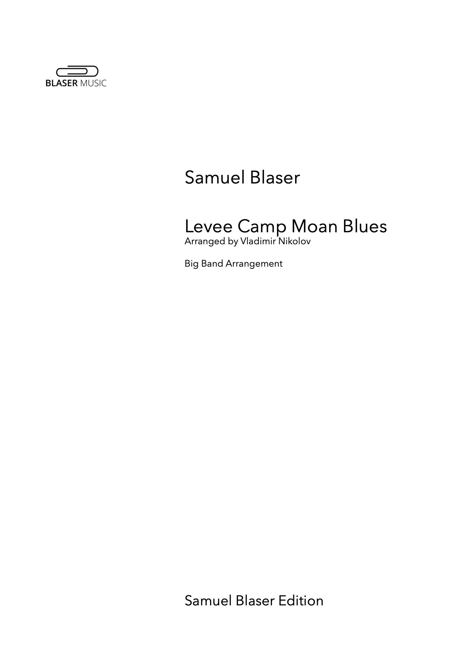 Levee Camp Moan Blues