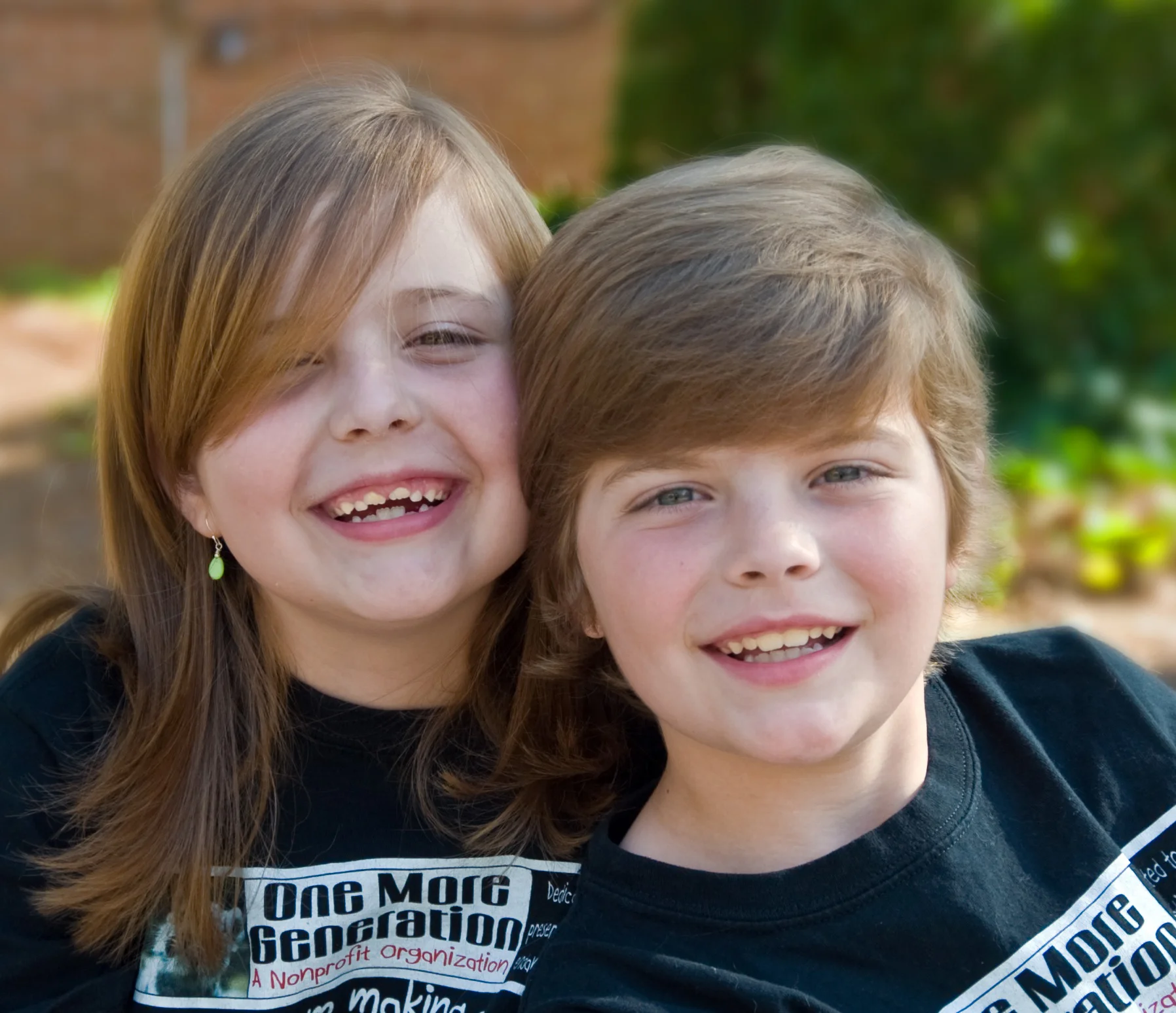 Olivia and Carter Ries, when they founded OMG