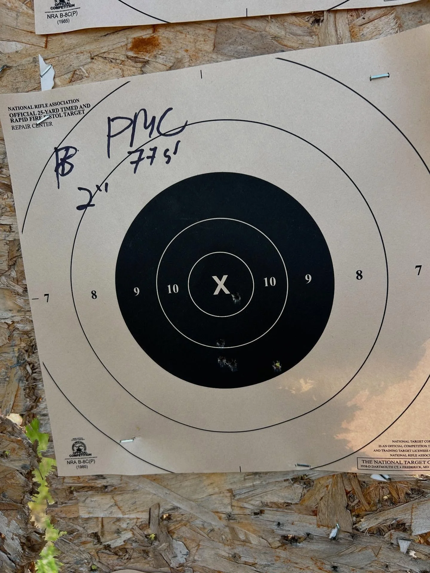 PMC 77gr was not my round