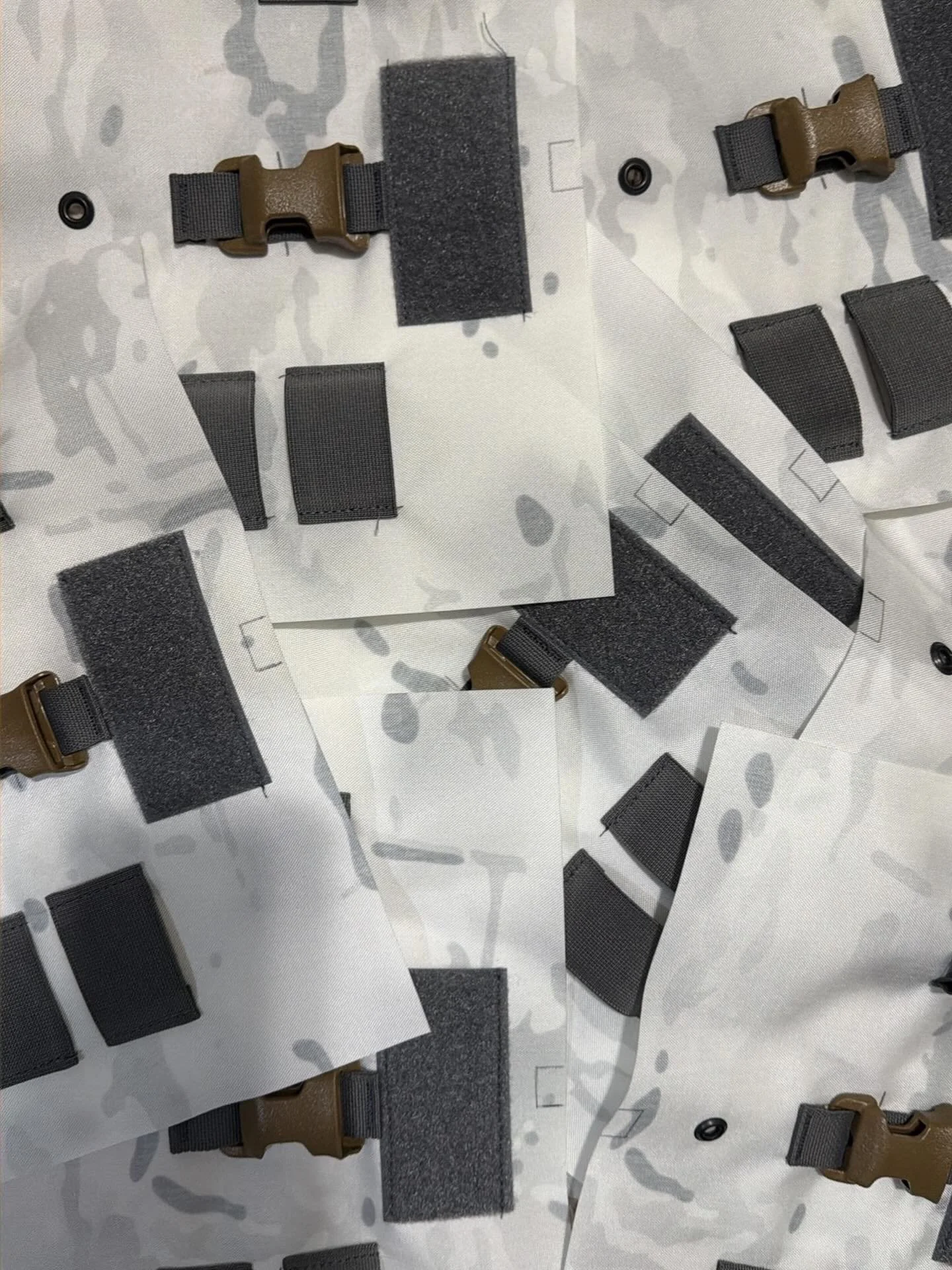 Multicam Alpine chest rigs in production