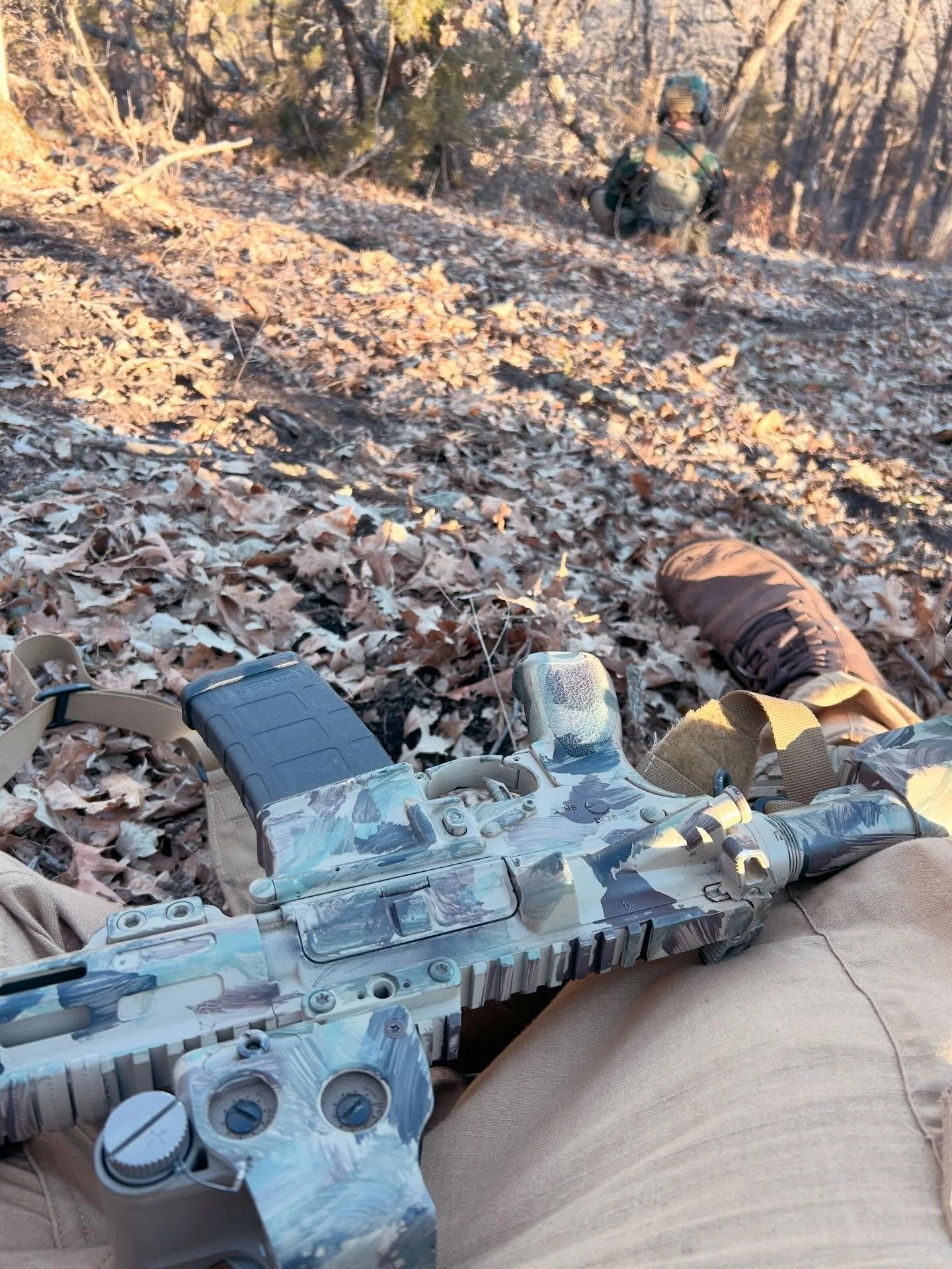 A peaceful stop with the boys