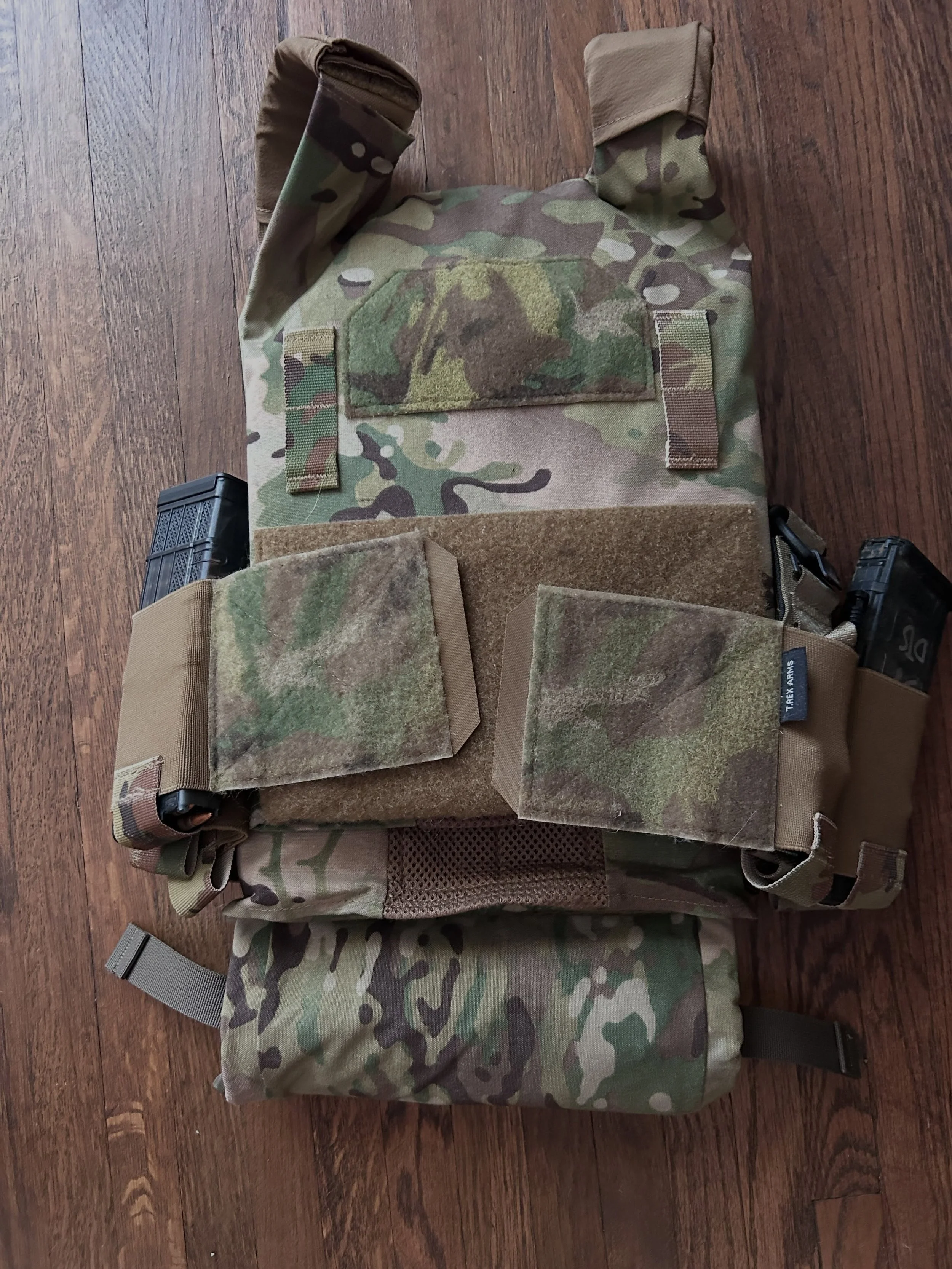 Do people still do home plate carrier set ups? 
2 extra mags
IFAK
TQ

What is the likelihood that you would actually put this on? I don&rsquo;t know. But it&rsquo;s comforting to know that I could throw arm around if I deemed I had the time.

It is a