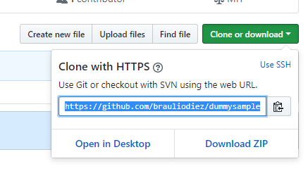 Vamos a clonar un proyecto hospedado en GitHub.
