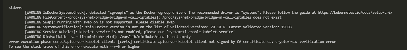 Systemd error docker driver