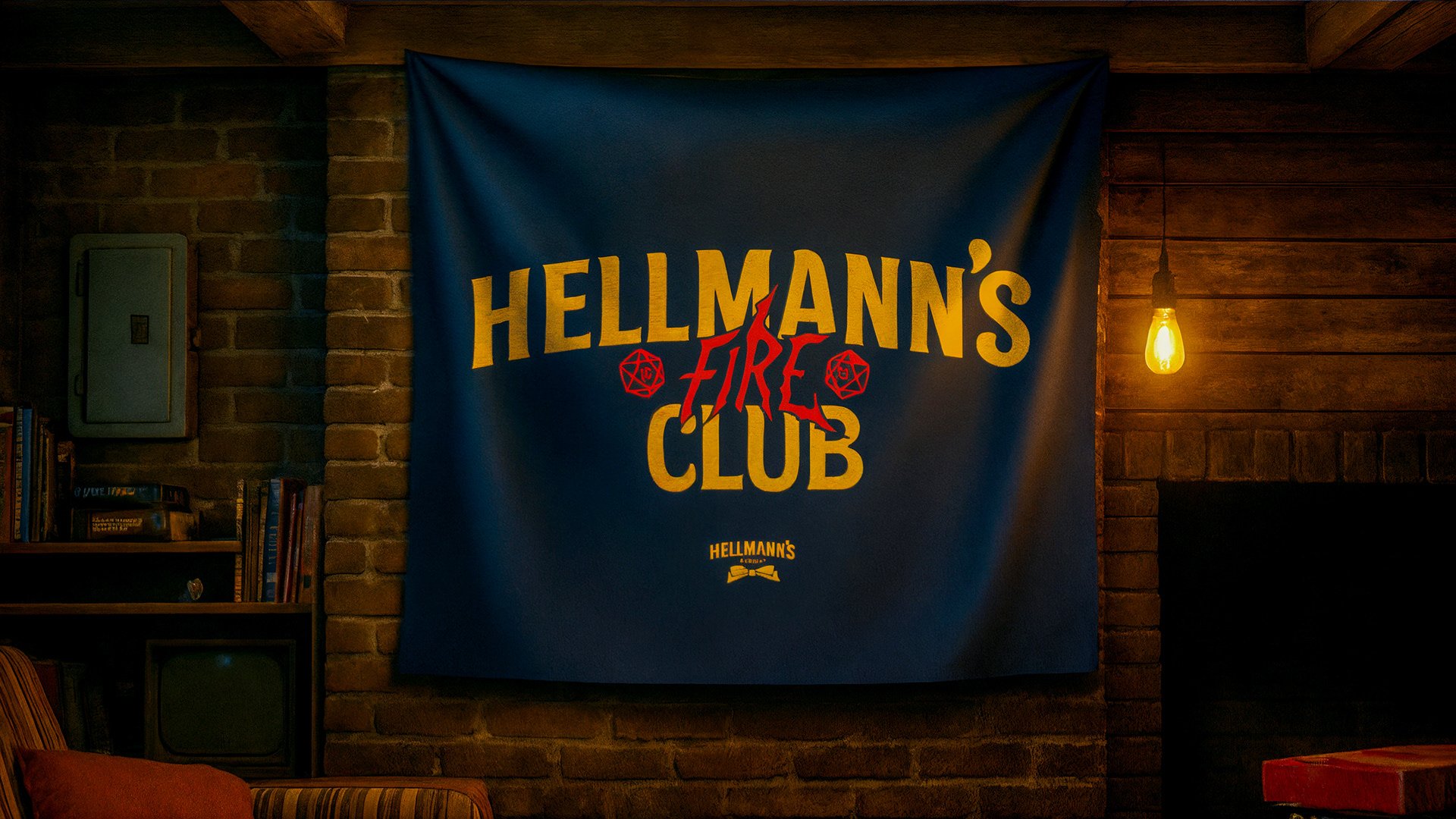 HELLMANN'S & STRANGER THINGS • HELLMANN'S FIRE CLUBE