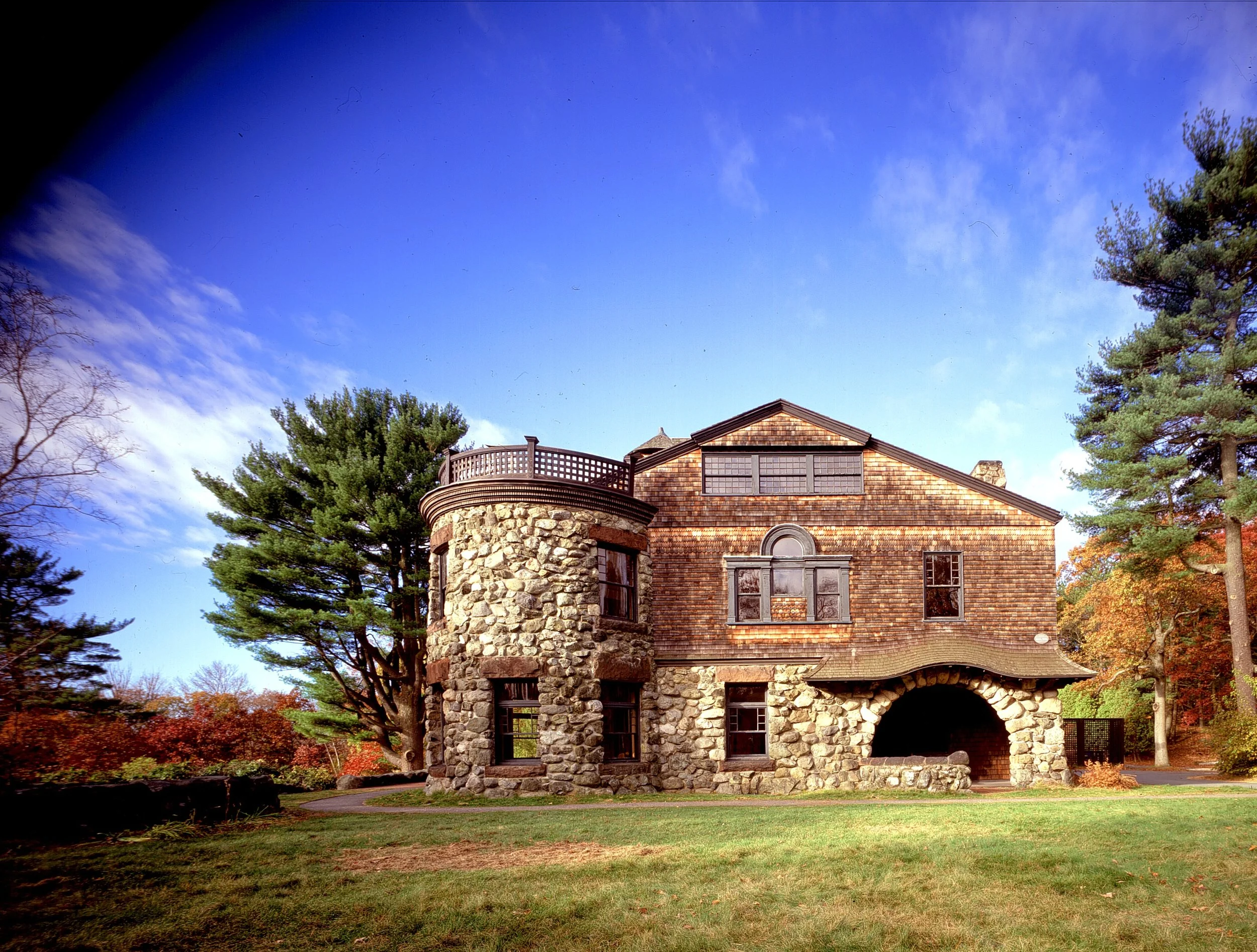 Stonehurst from the east, distant. Photo by Bret Morgan 1999 jpeg.jpg