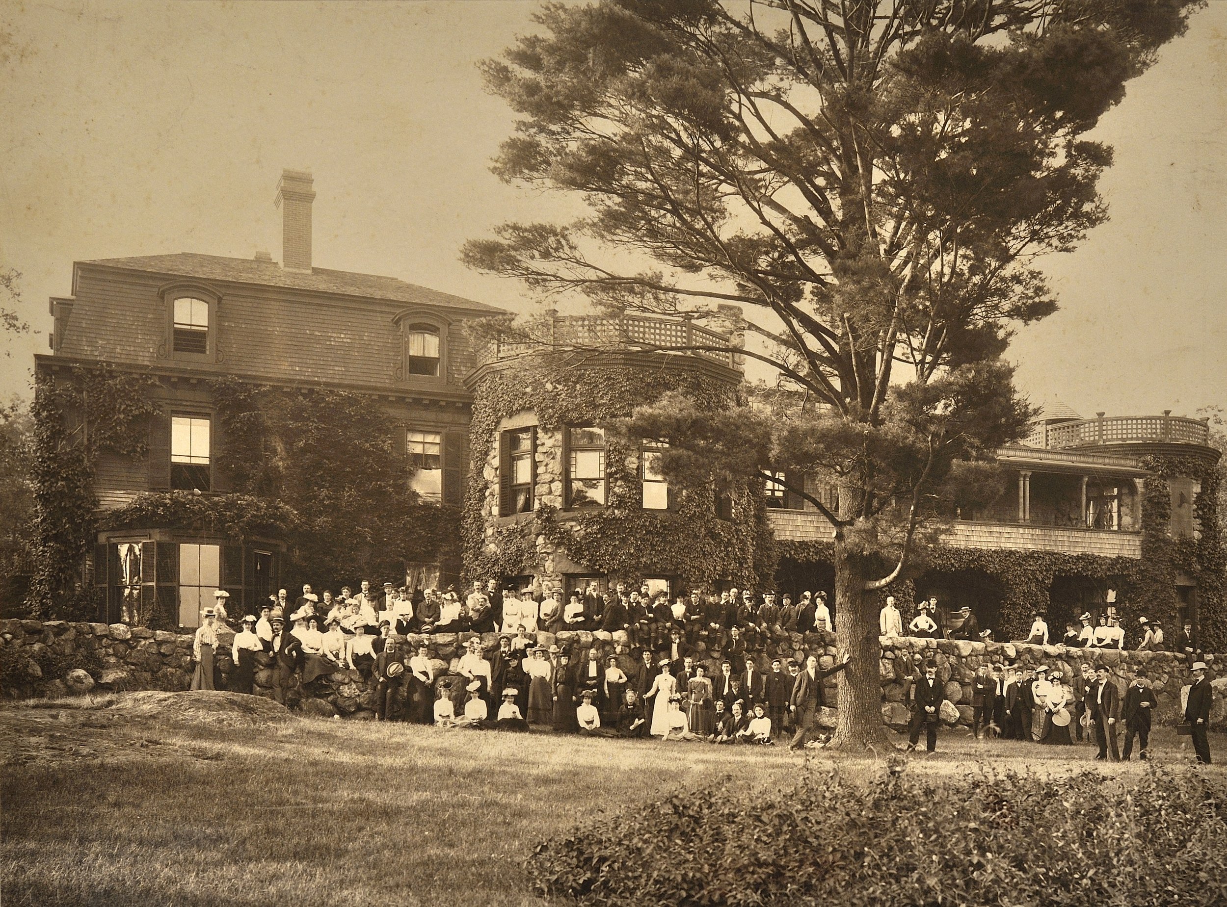 The Paine Summer House in the 1890s