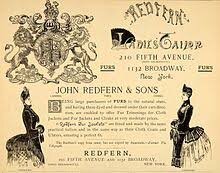 "Mama, Ethel & I went to Redfern’s to try on dresses, then we looked at some hats & then we…bought lots of gloves and handkerchiefs."