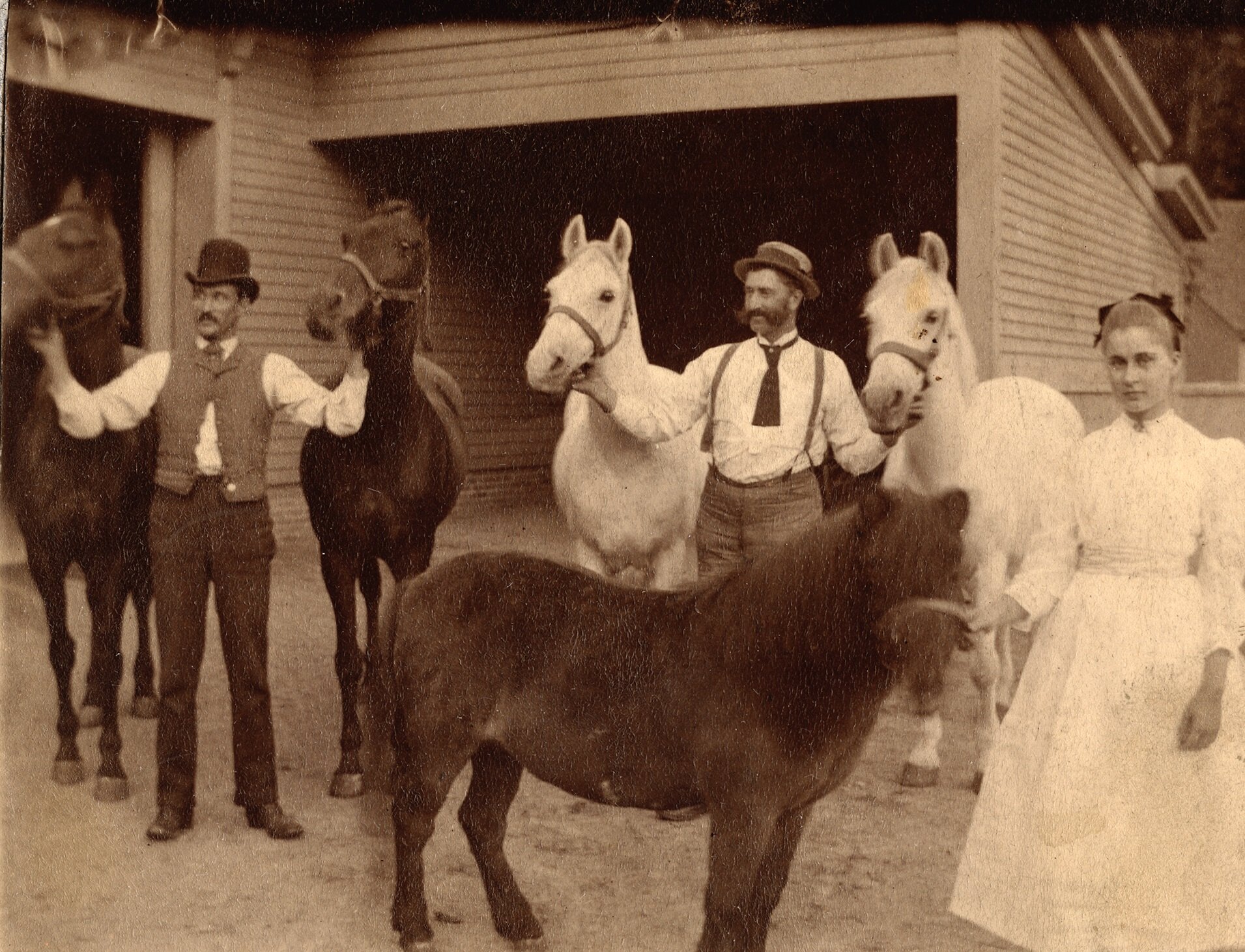 "Lily…had her pet Shetland Pony, Faery Queen, on which she daily galloped bareback.” 