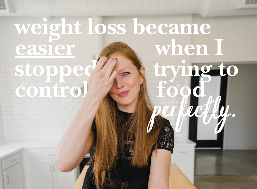 Weight loss became easier when I stopped trying to control food perfectly.