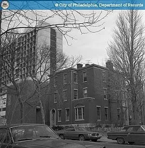 Chestnut Street Looking northwest toward 37th Street, 1971