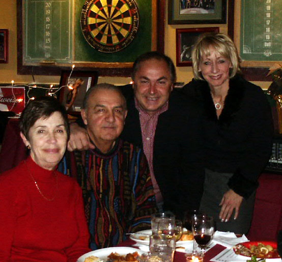 Christmas 2006 Tom with PGR members and author Marcie Fraser.jpg