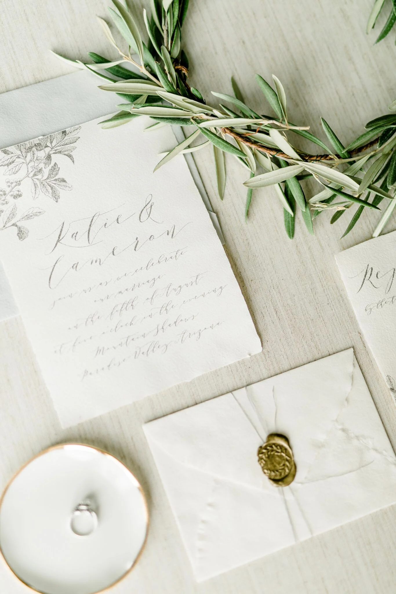 Katie and Cameron Invitations