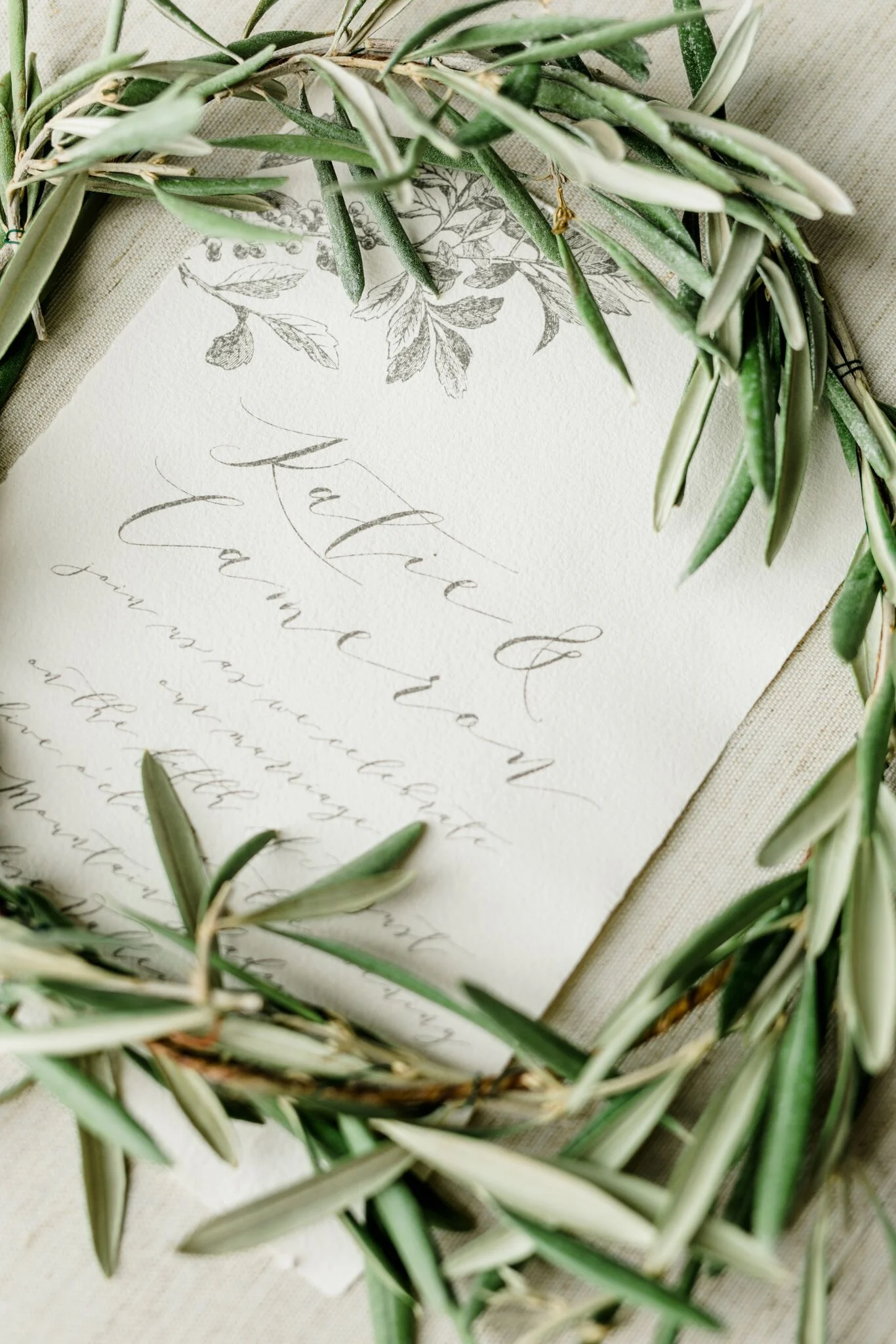 Katie and Cameron Invitations