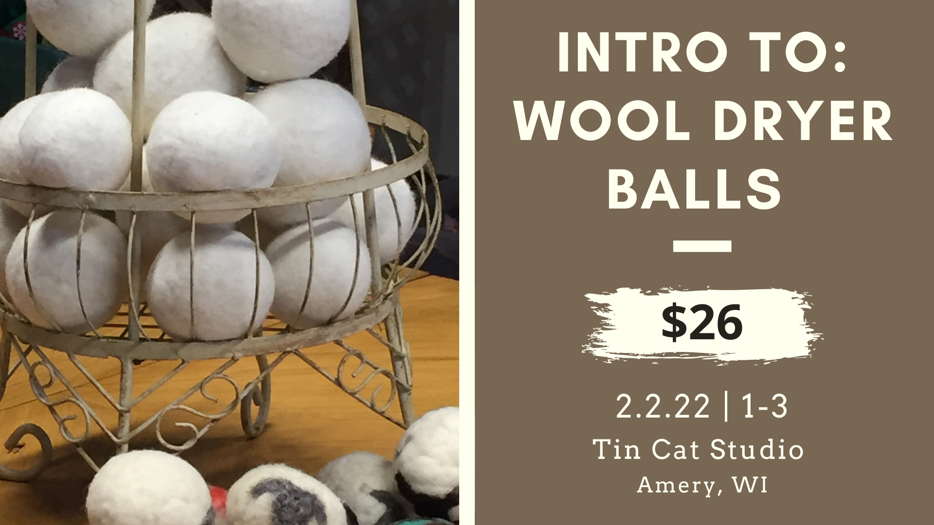 Intro to Wool Dryer Balls