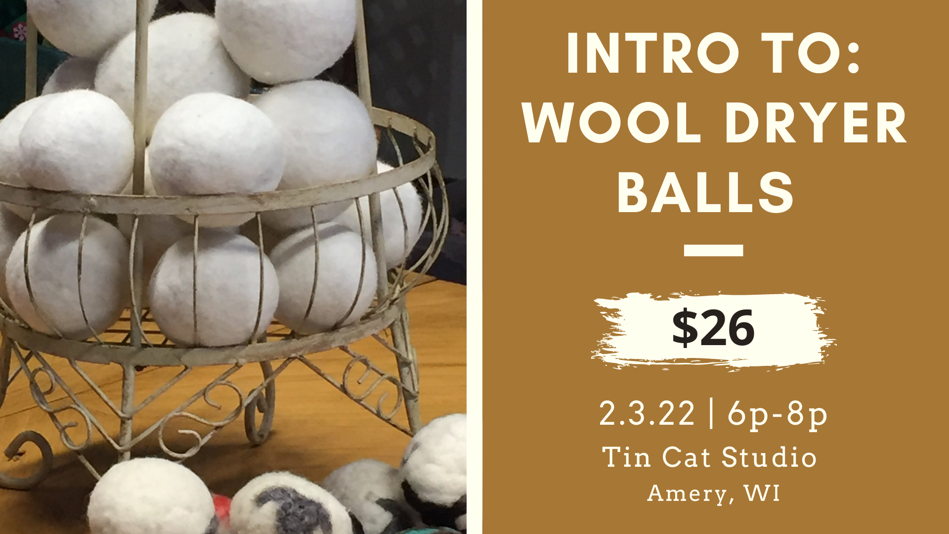Intro to Wool Dryer Balls