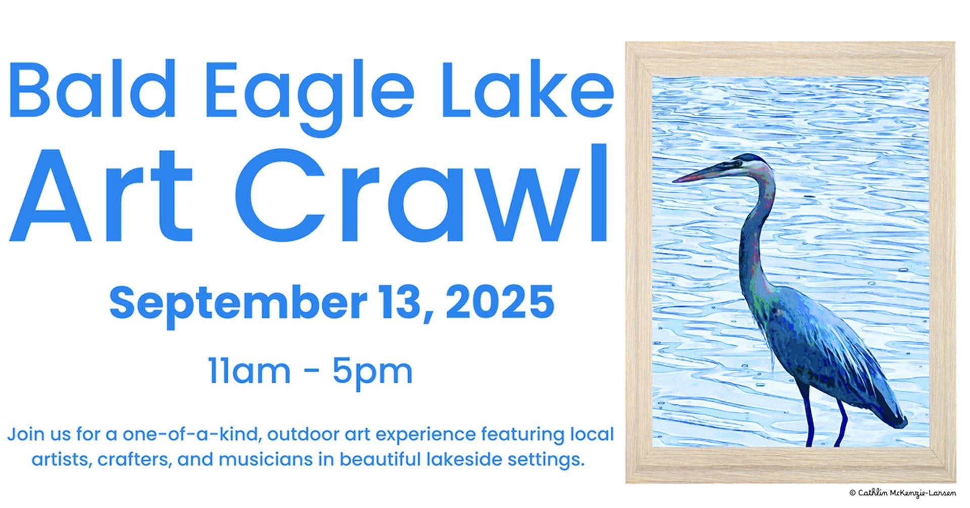 Bald Eagle Lake Art Crawl- CANCEL