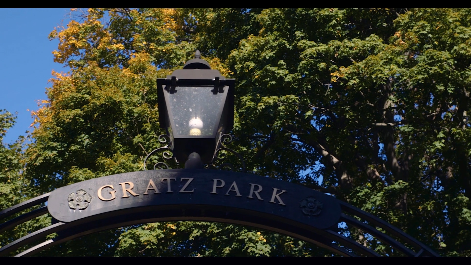 Gratz Park in downtown Lexington, Kentucky. Kentucky Wedding Video