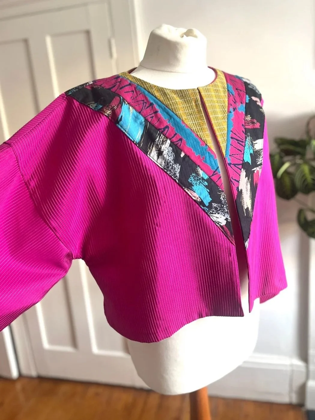 Sustainable Fashion Week Chevron Jacket