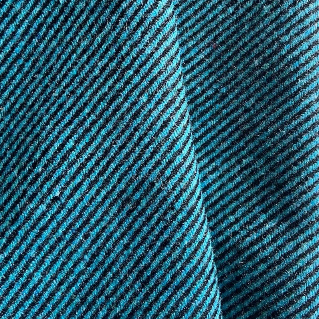 Teal Lined Wool