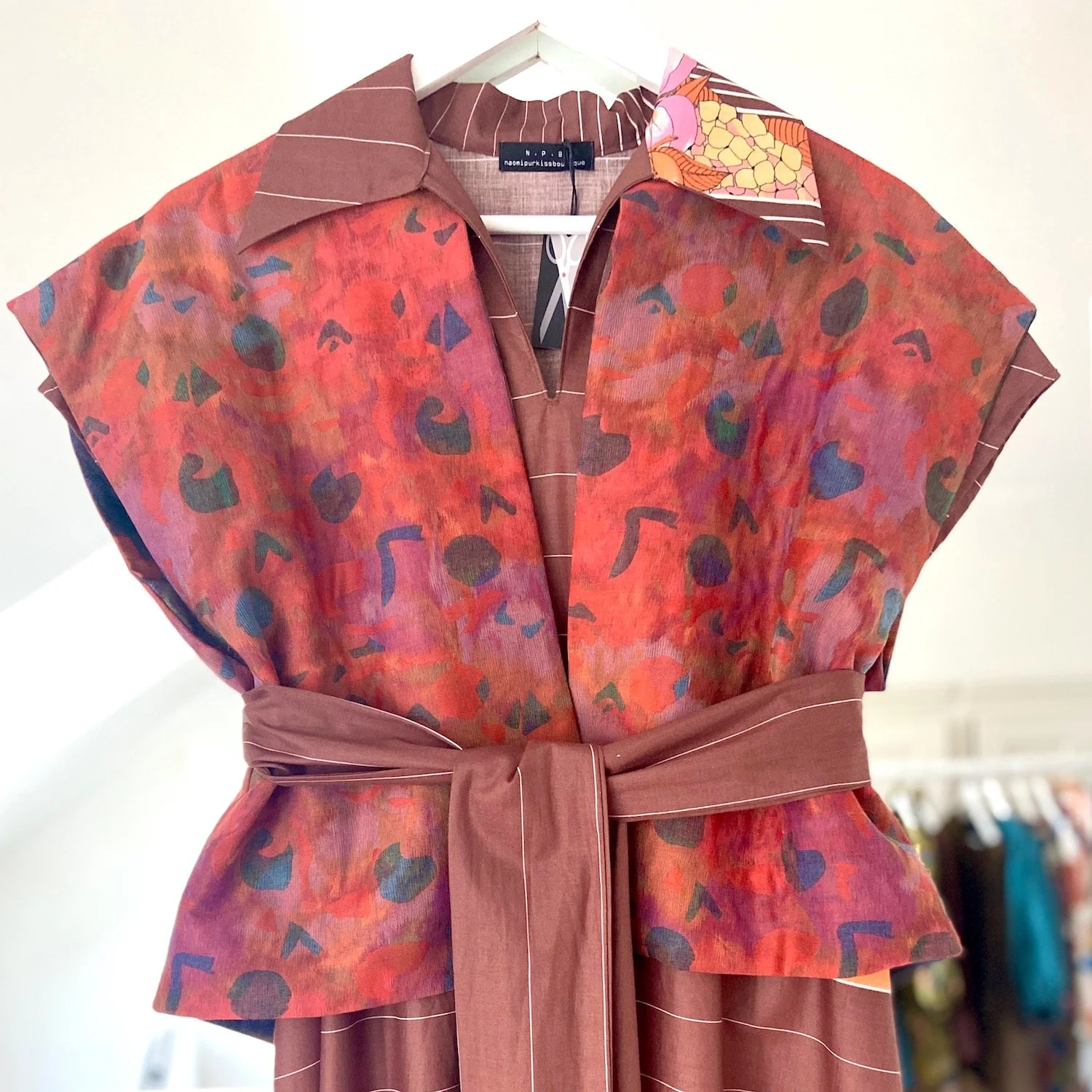 Handmade Ethel Reversible Waistcoat Gilet