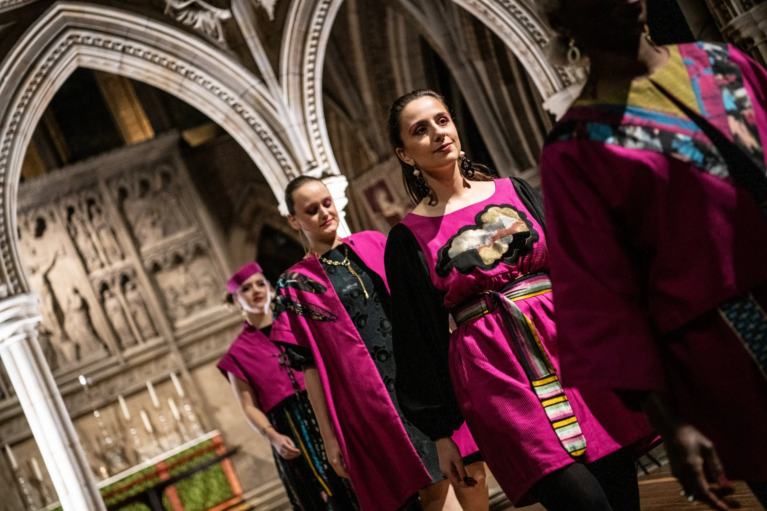 sustianble fashion week runway.JPG