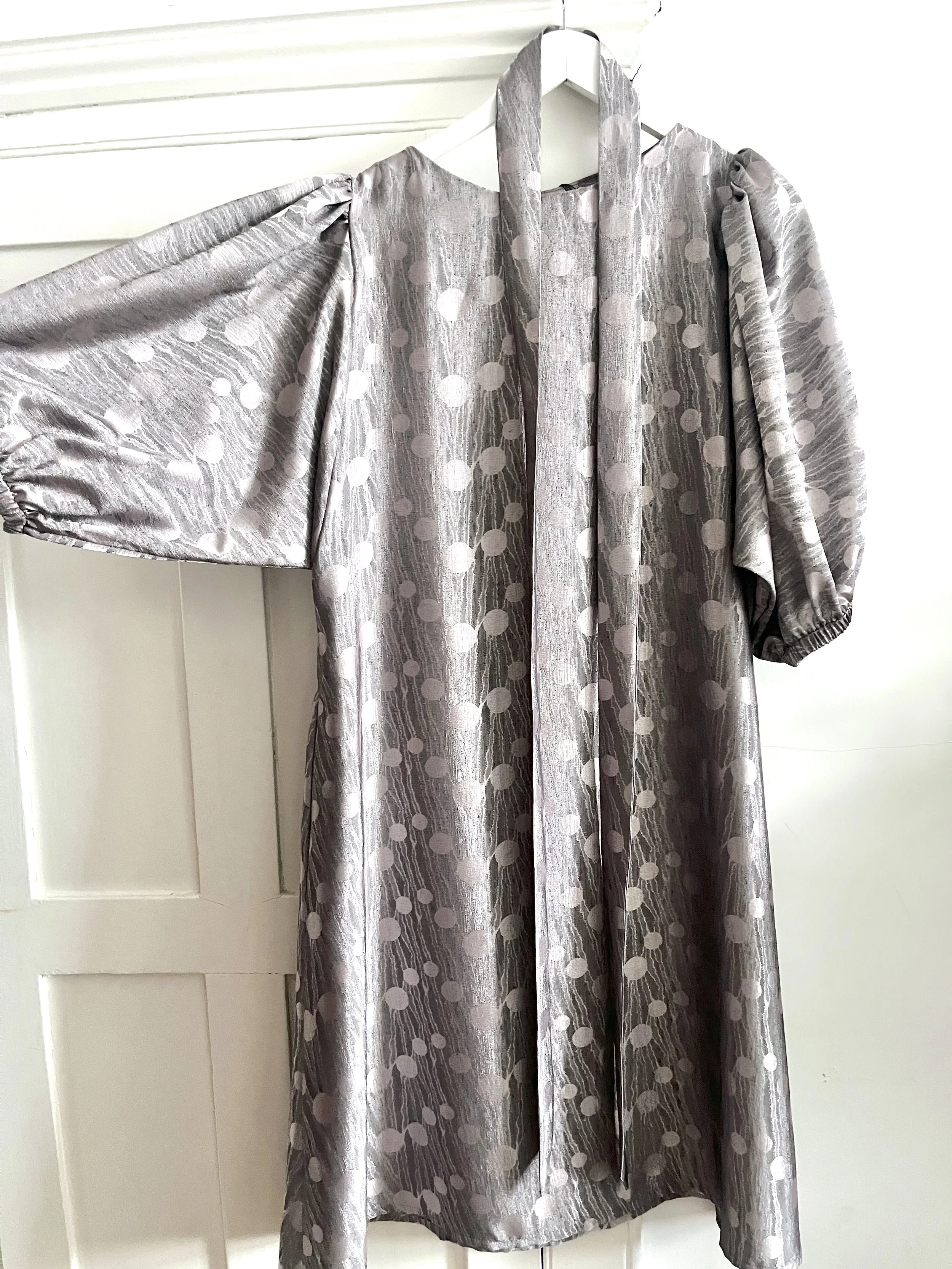 NPB handmade silver dress
