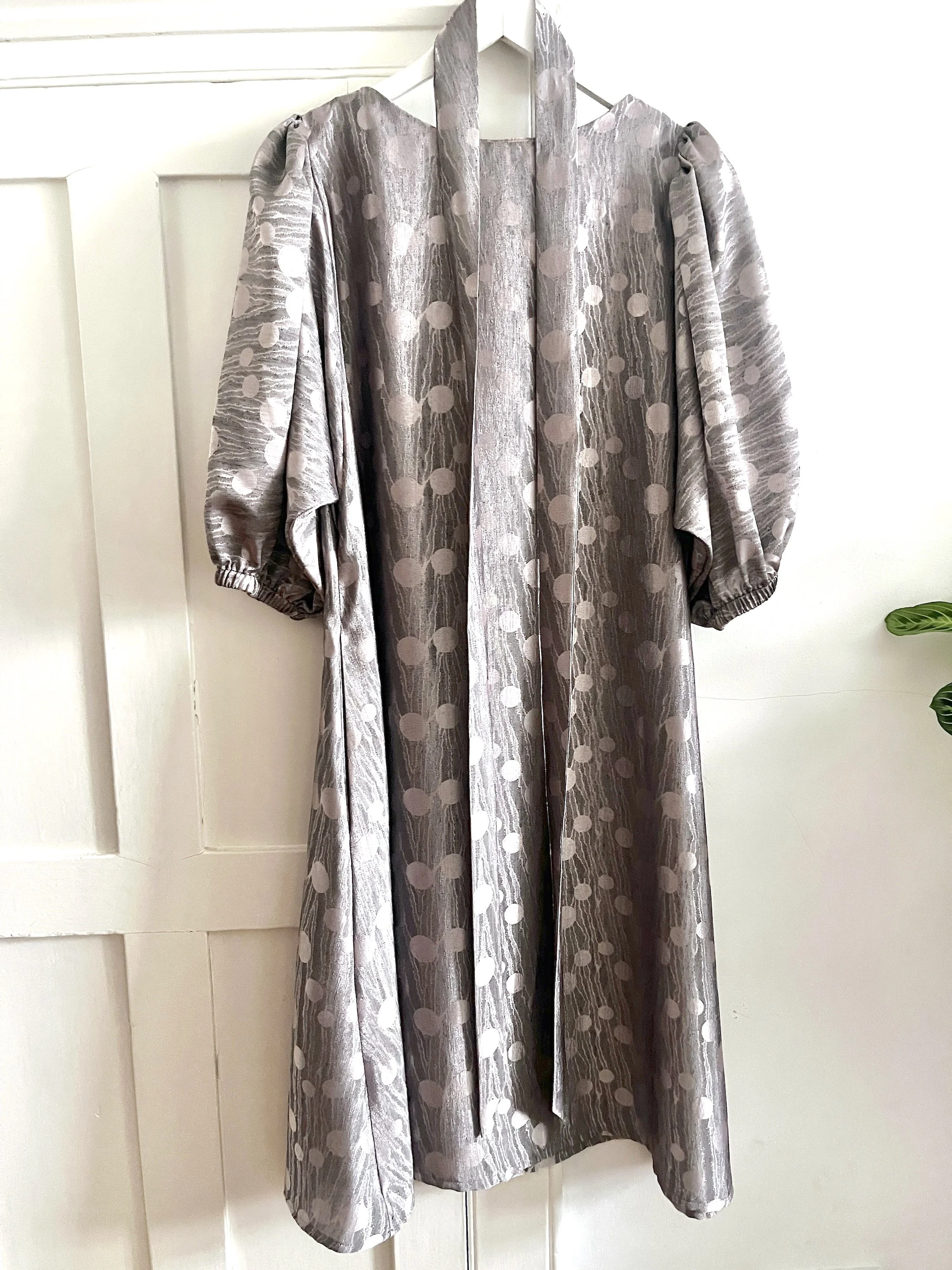 NPB handmade silver dress