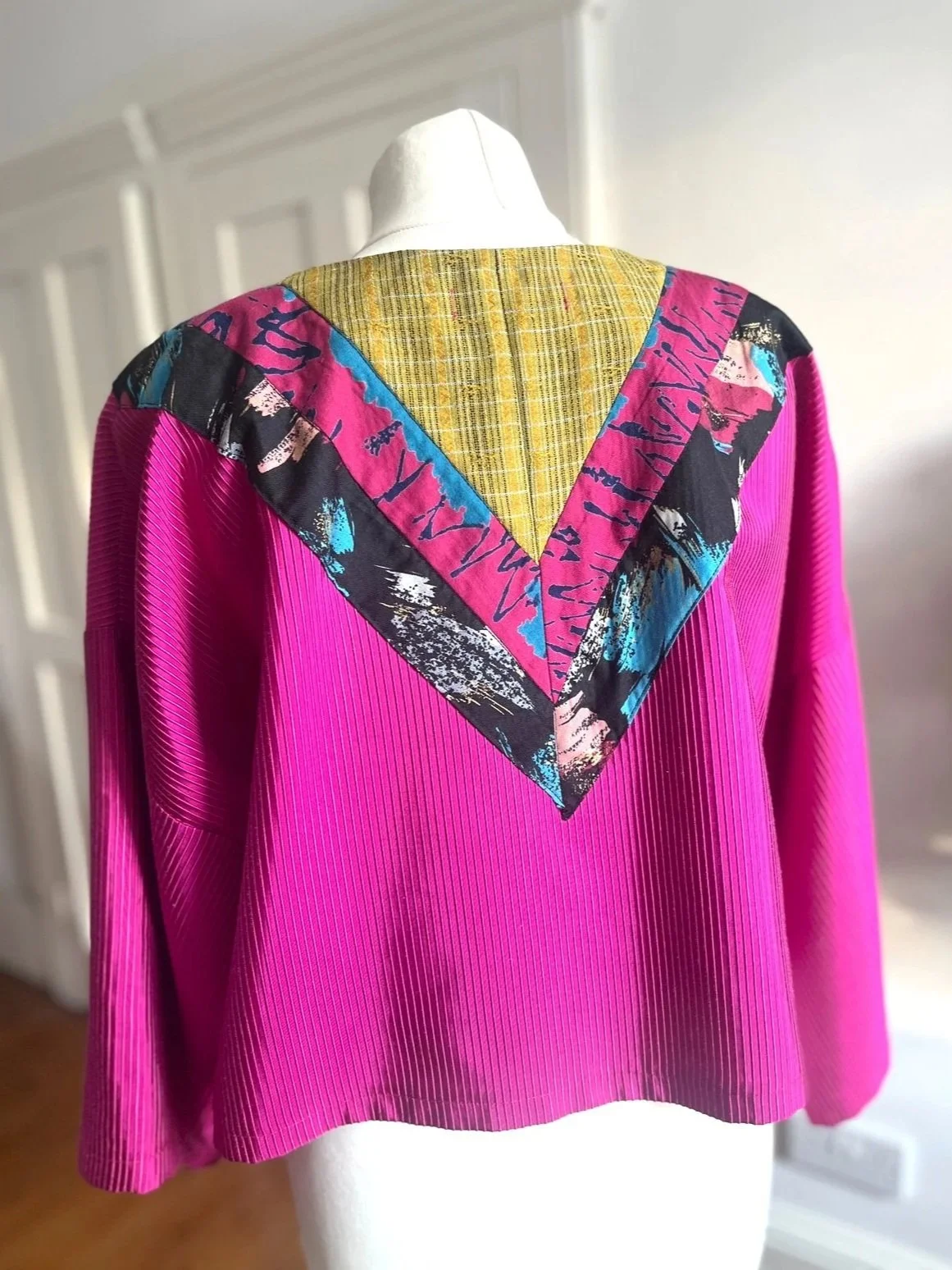 Sustainable Fashion Week Chevron Jacket