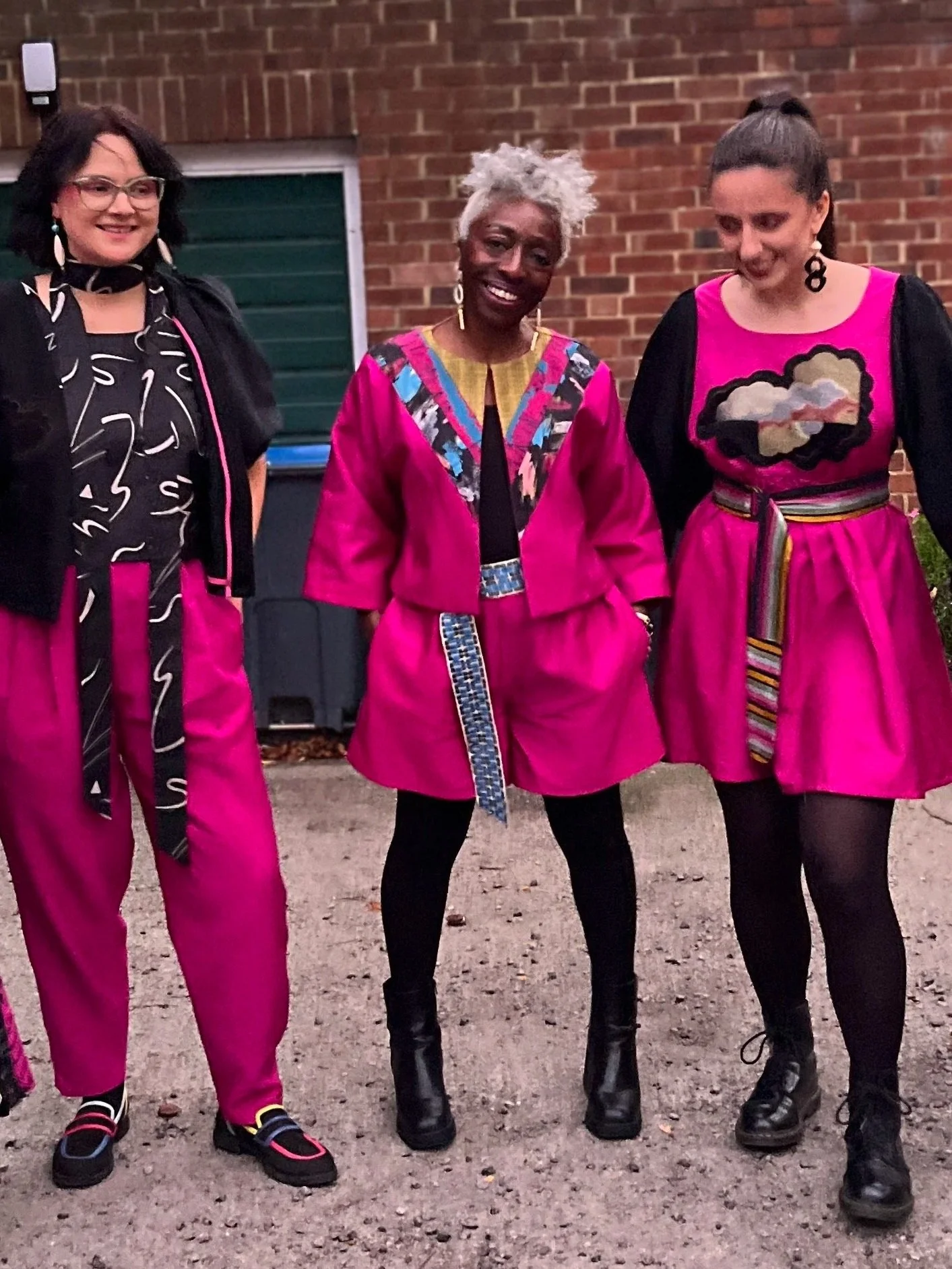 Sustainable fashion Week / Dressy fuchsia shorts