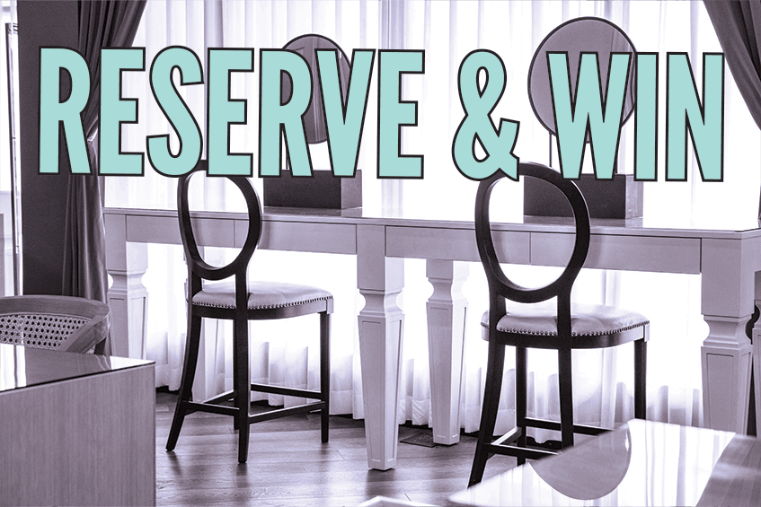  🗓Reserve and win✨