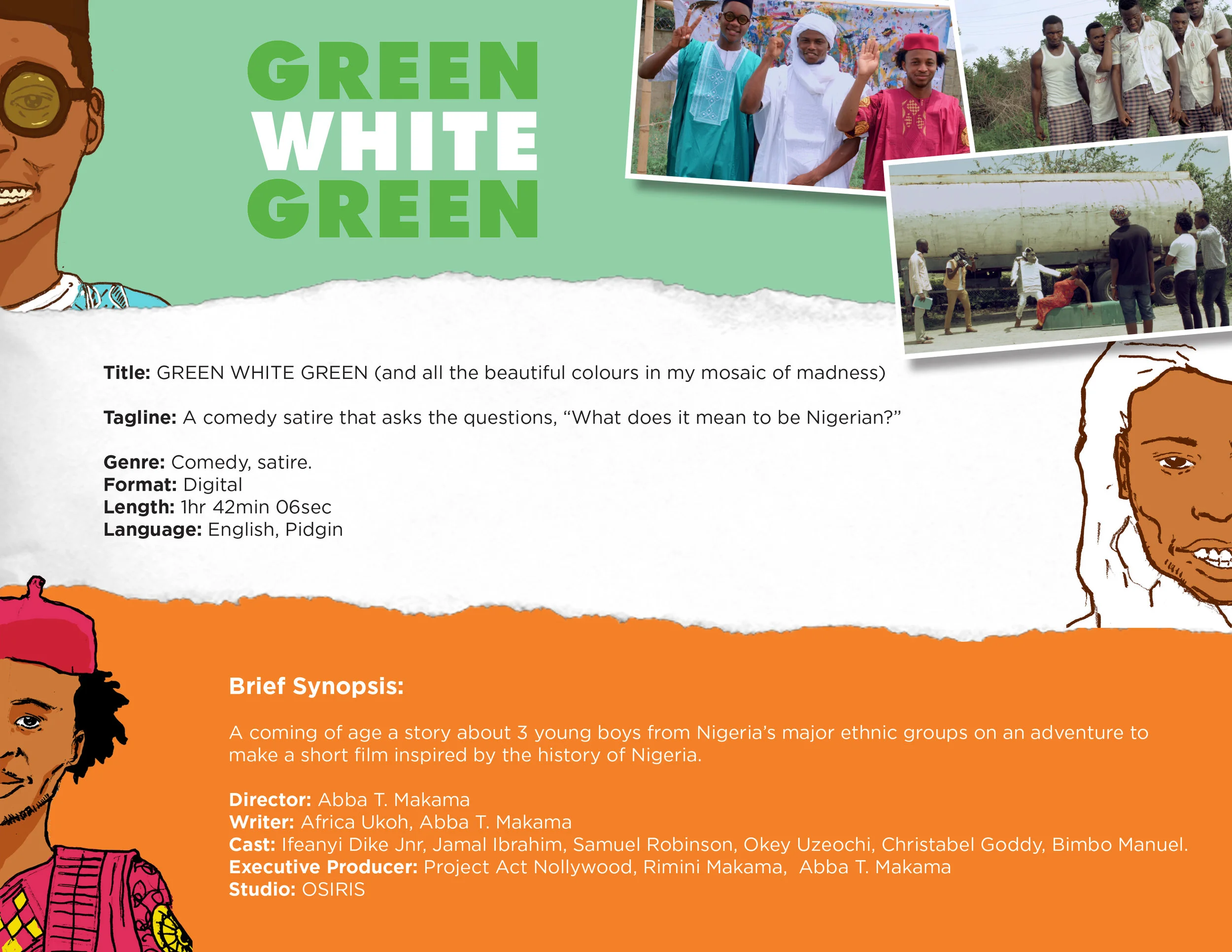 GREEN WHITE GREEN EPK