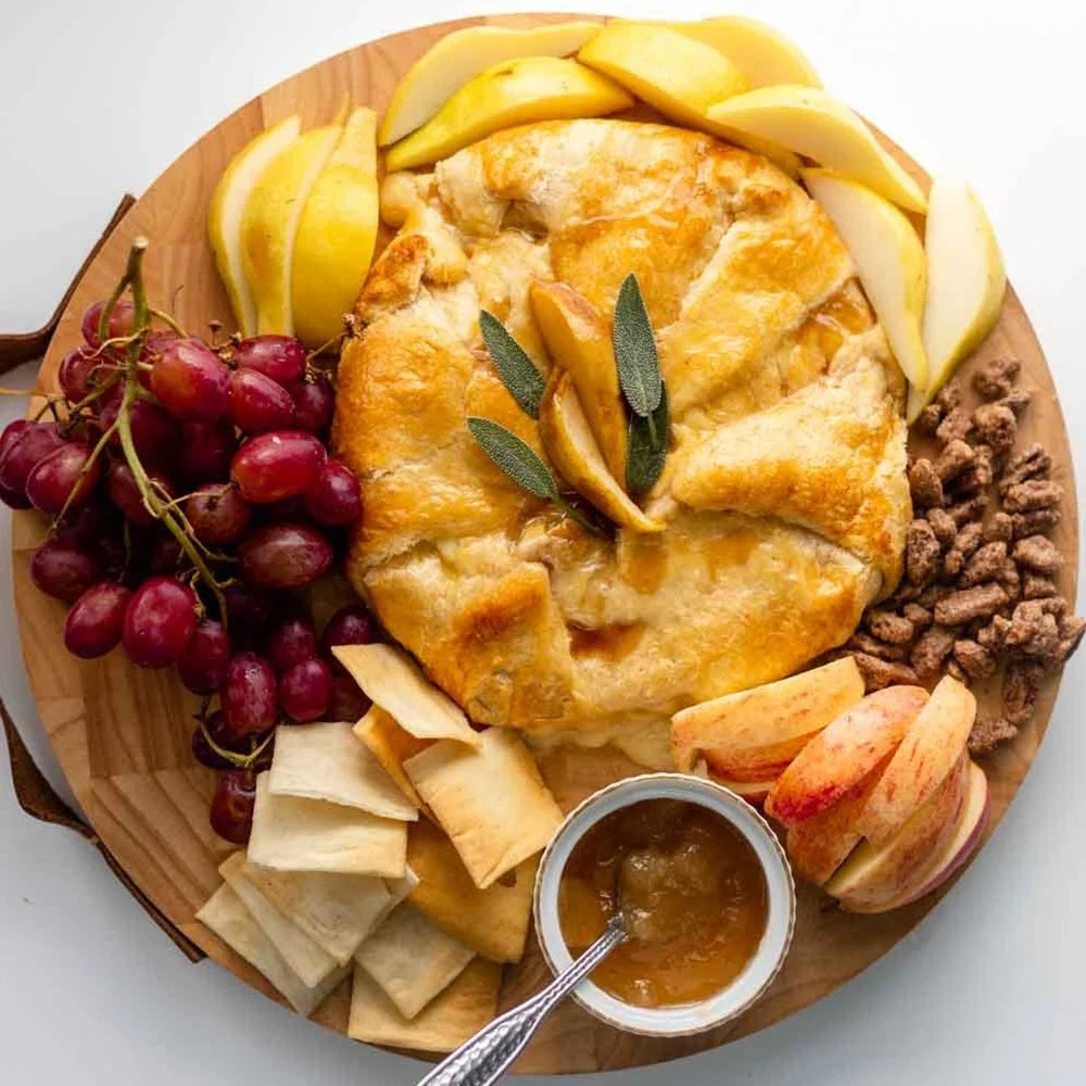 Phyllo-Wrapped Baked Brie