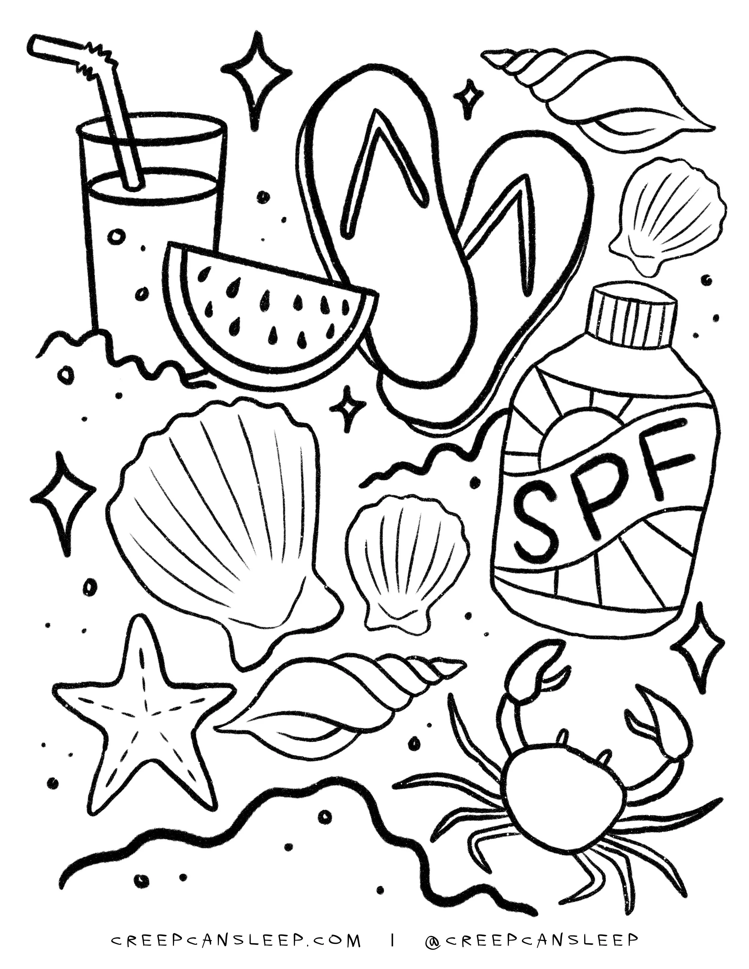Summer Coloring Sheet - Beach.jpg