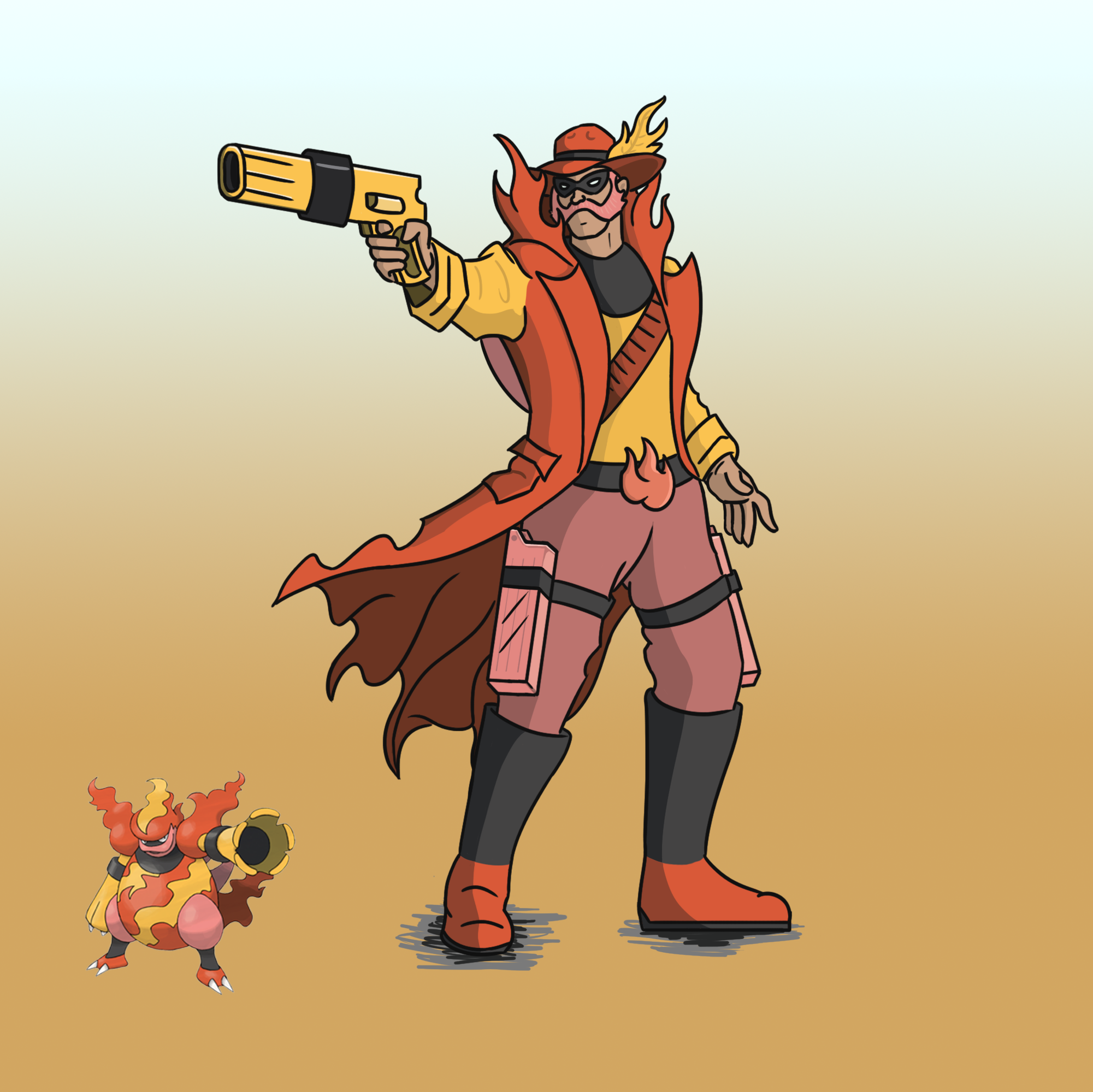 Magmortar Gunslinger