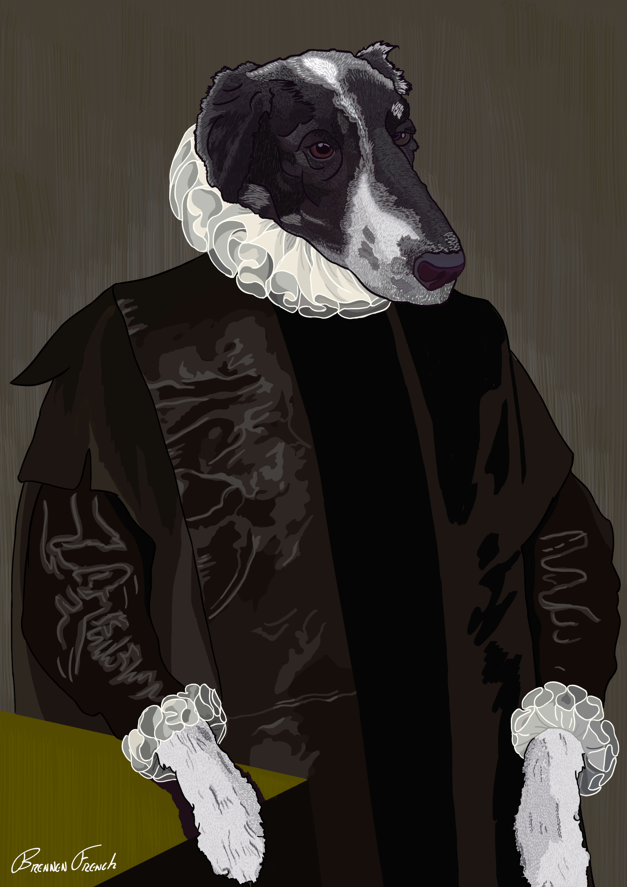 Biscuit in Regalia