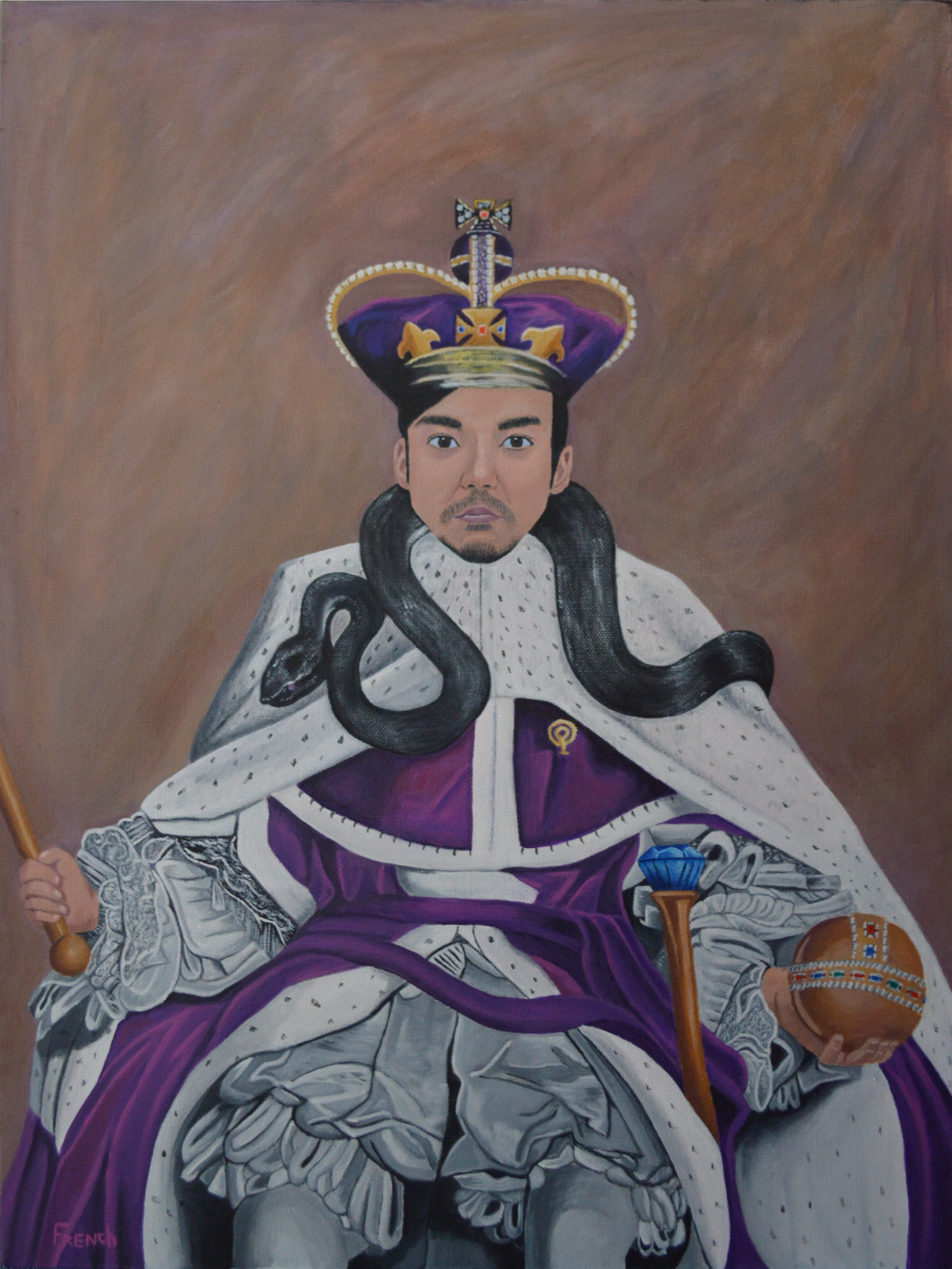 Royal Portrait of Warren Hidaka