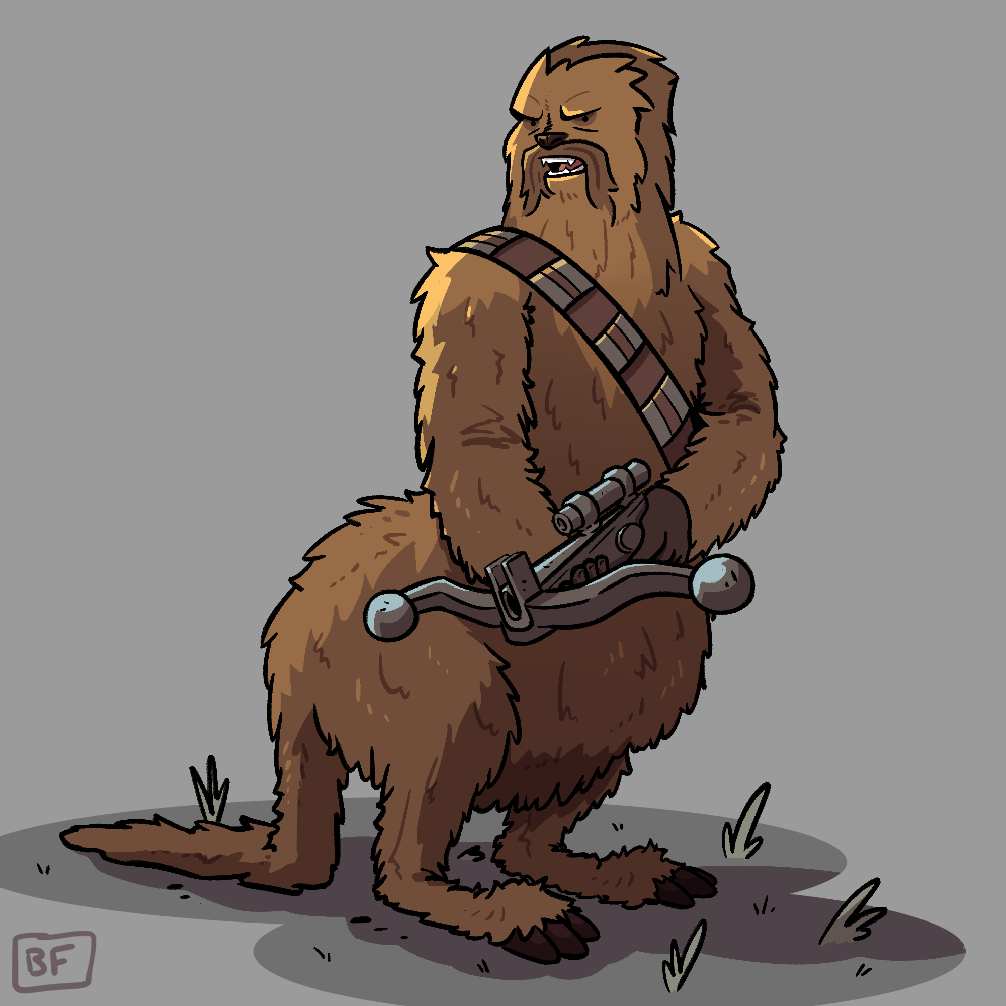 Day 5. Wookie Wallaby