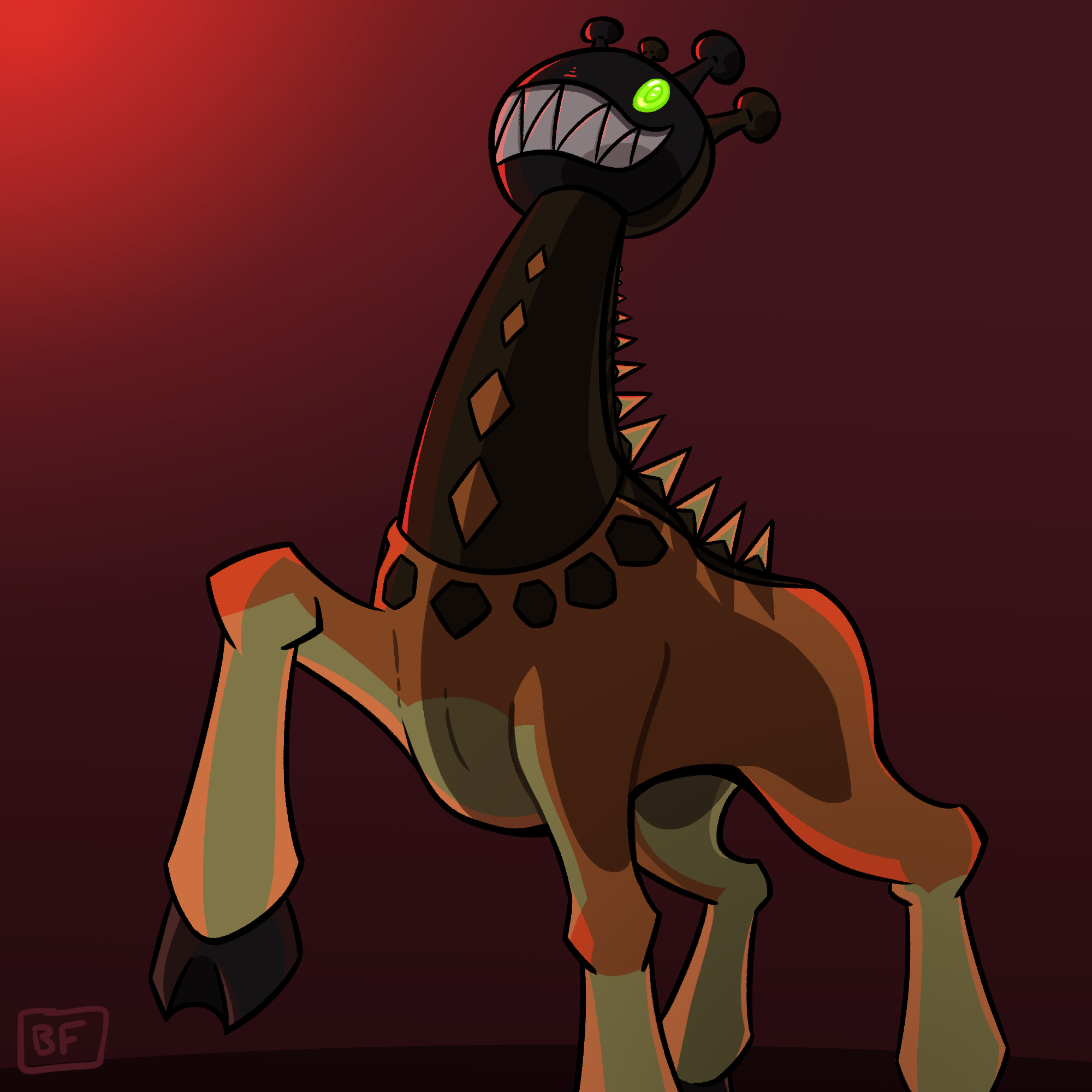 Day 15. Terrifying Not-a-Giraffe