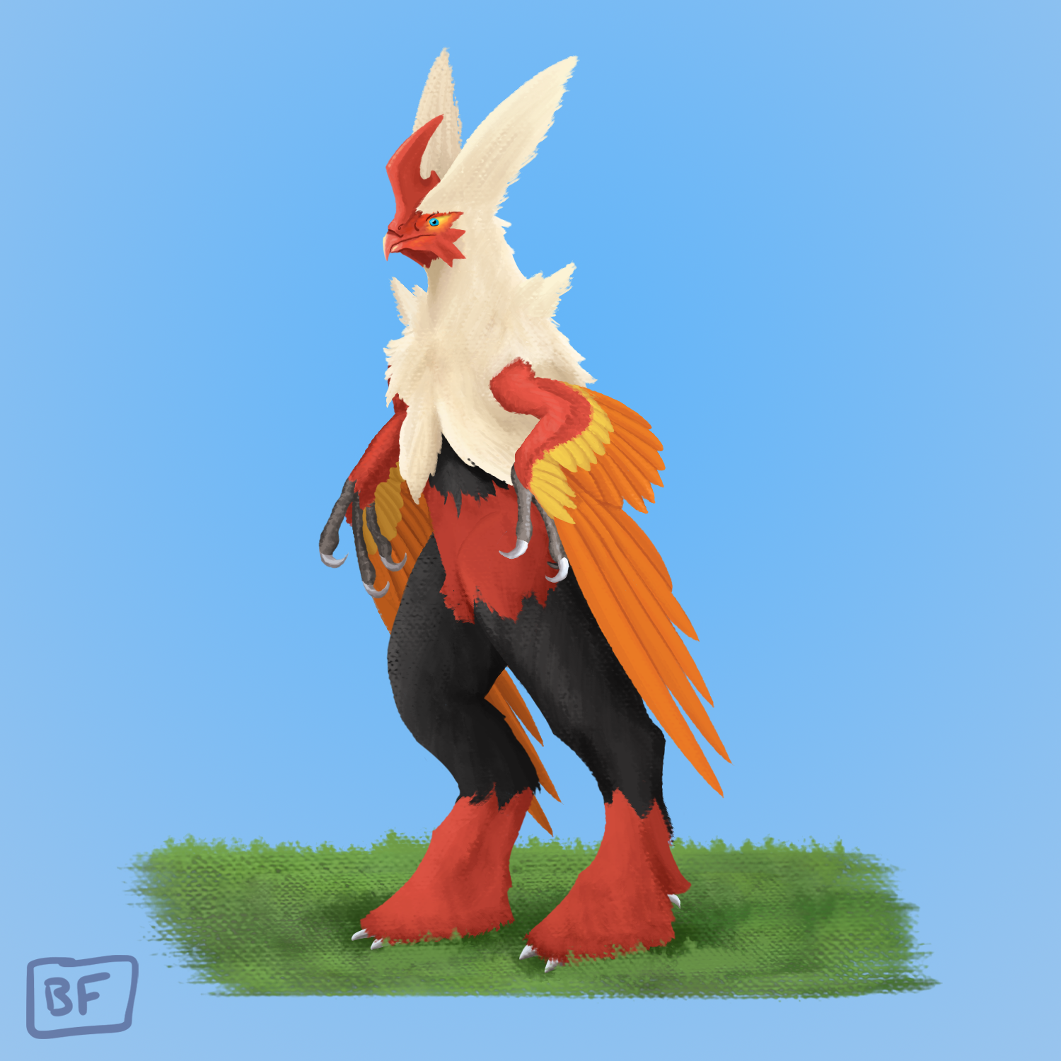 m0257. Blaziken