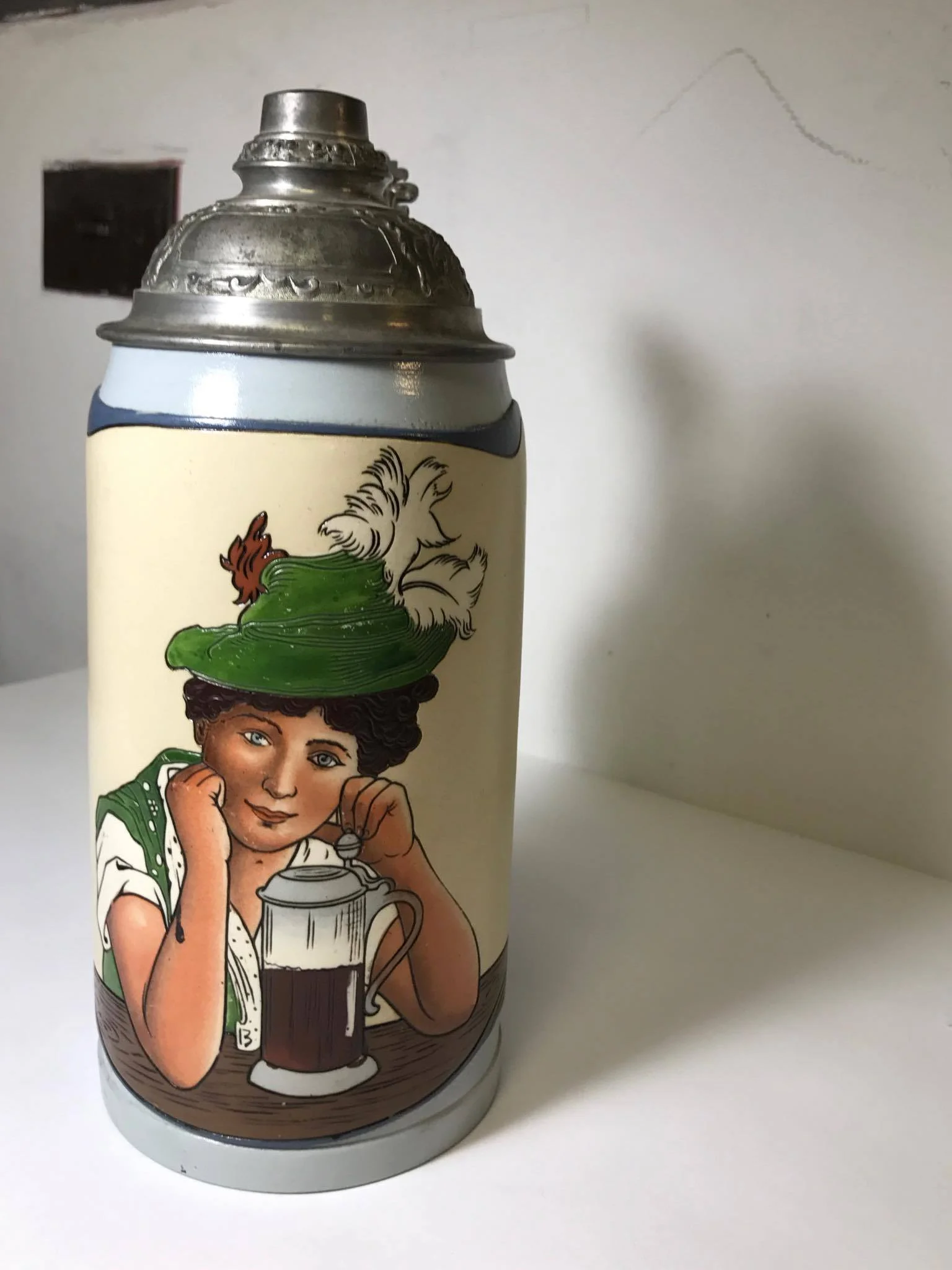 Mettlach Tapestry Steins #3087