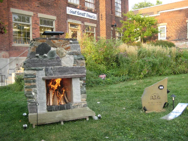 Mosaic Fireplace; BTV Arthop: Outdoor Sculpture Winner