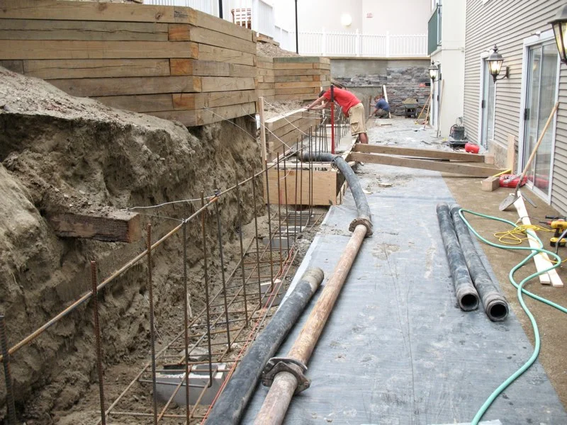 BTV Sheraton: Footing Prep