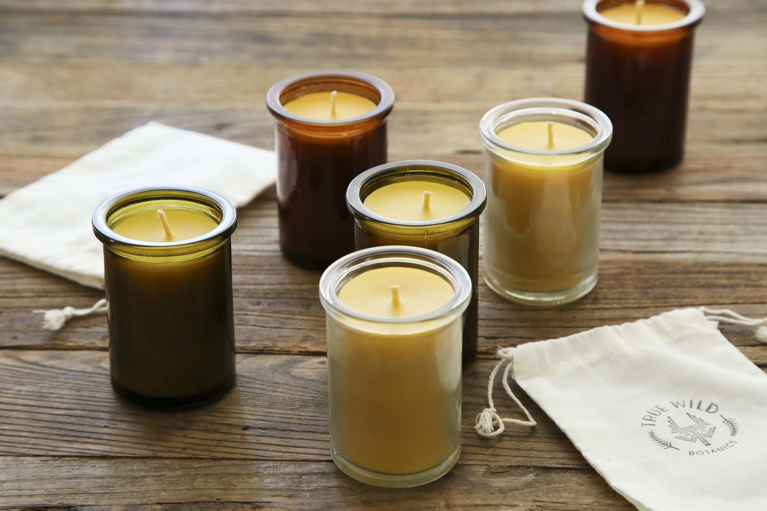 Pure Beeswax - Heavy Glass Candle - 8.5 oz - Clearance in 2023
