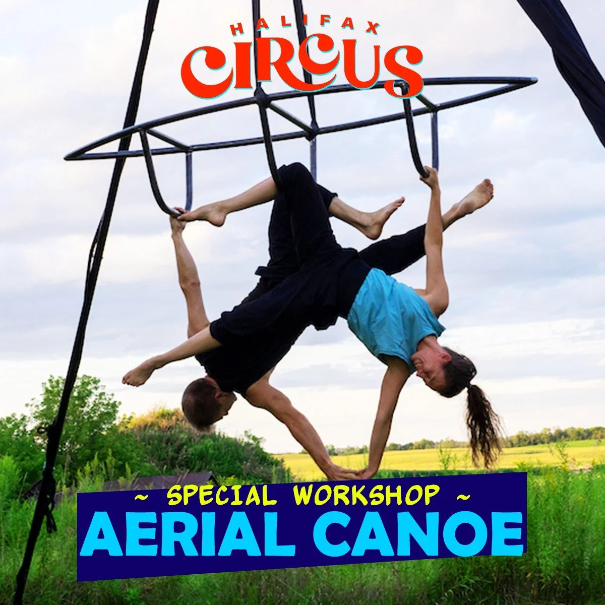 📢Special Workshop Announcement📢

Halifax Circus is proud to collaborate with the incredible @aerialopal  and Victoria Kopf to bring you TWO can't-miss workshop experiences!

⭐WEDNESDAY SEPT 3 
&quot;Foundations in Aerial Partner Work - Silks and Tr