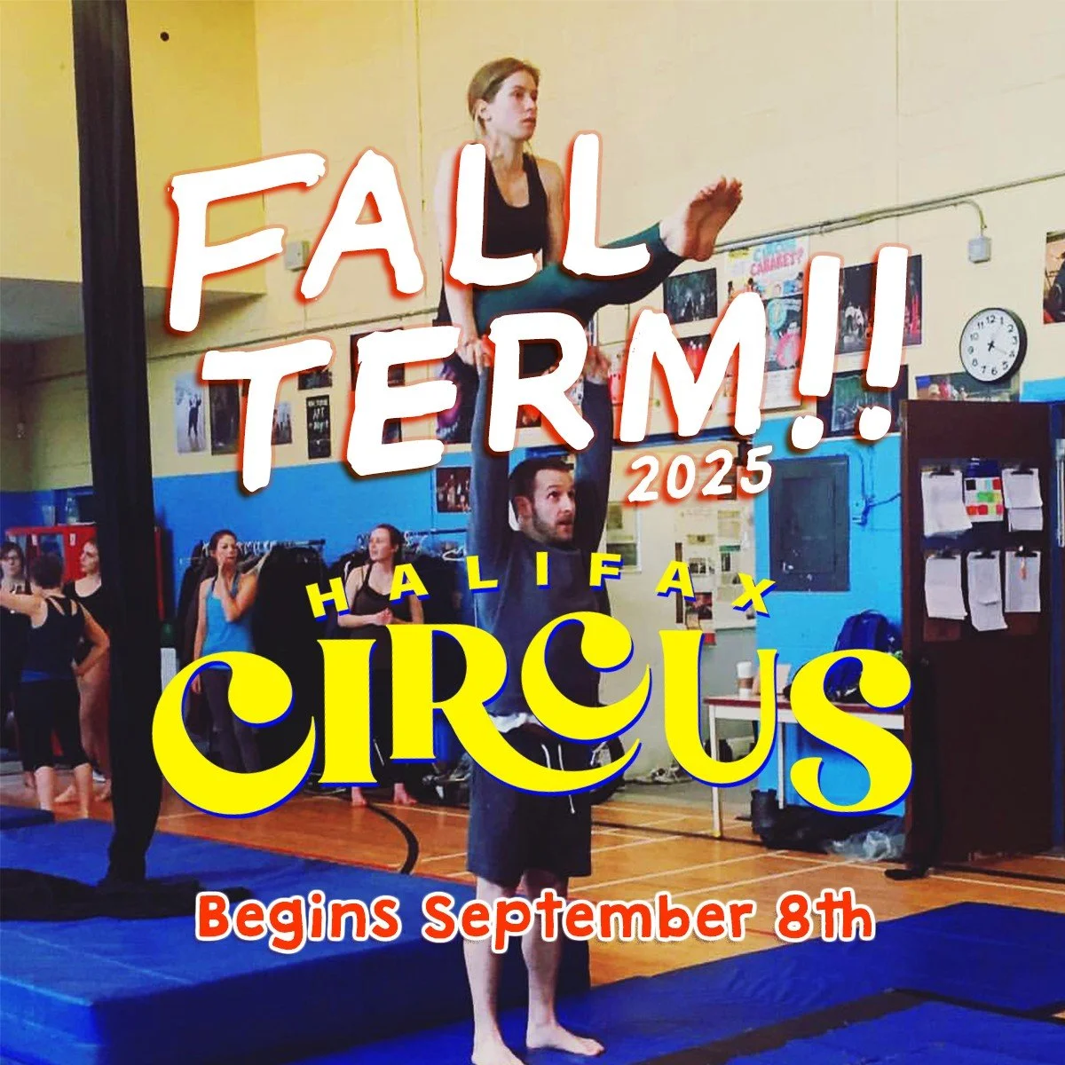 🍂Whether you're starting fresh or rolling back into your studies, the Halifax Circus 8 Week Fall Term covers every subject! With over 25 classes starting September 8th!

Visit our website (link in bio) for more info and email registration@halifaxcir